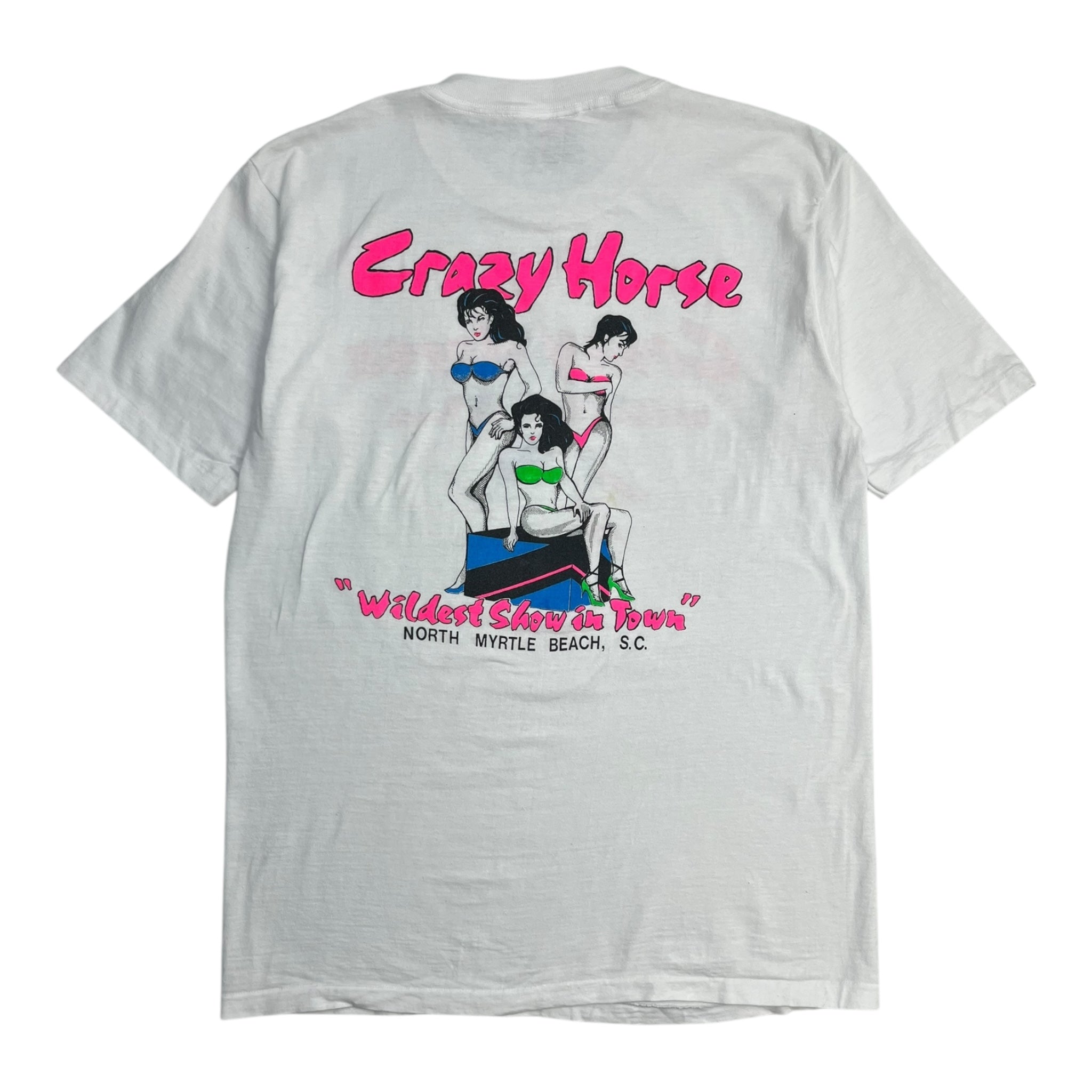 Vintage Crazy Horse “Wildest Show in Town” T-Shirt