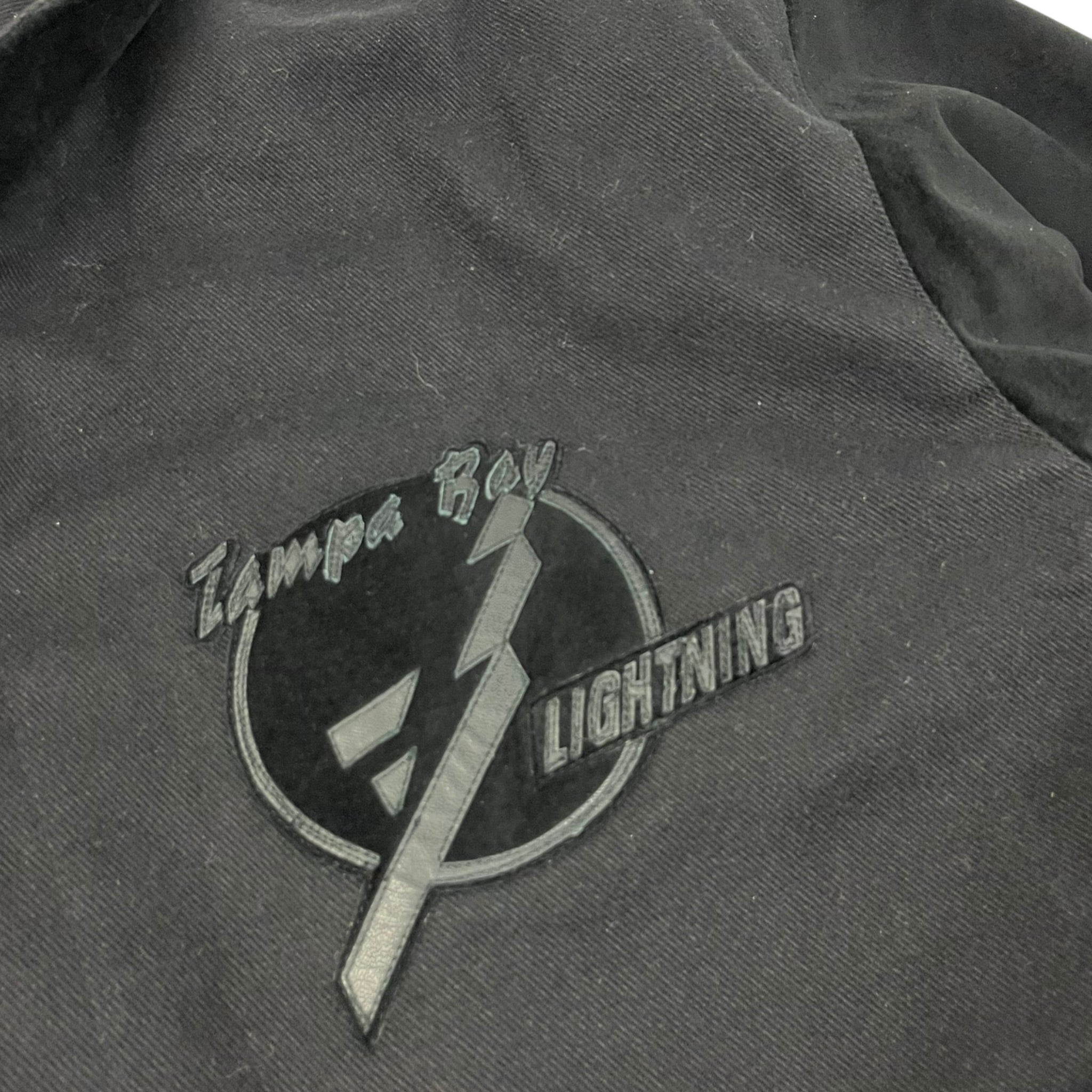 Jeff Hamilton Tampa Bay Lightning Blackout Varsity Jacket