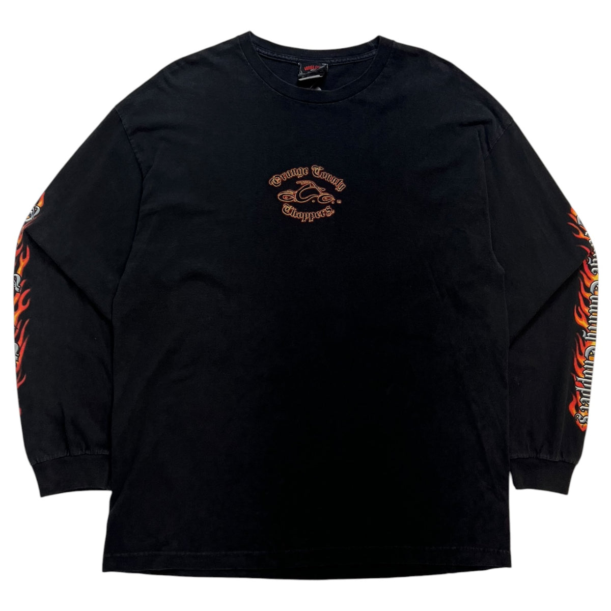 Vintage Orange County Choppers Long Sleeve T-Shirt Black