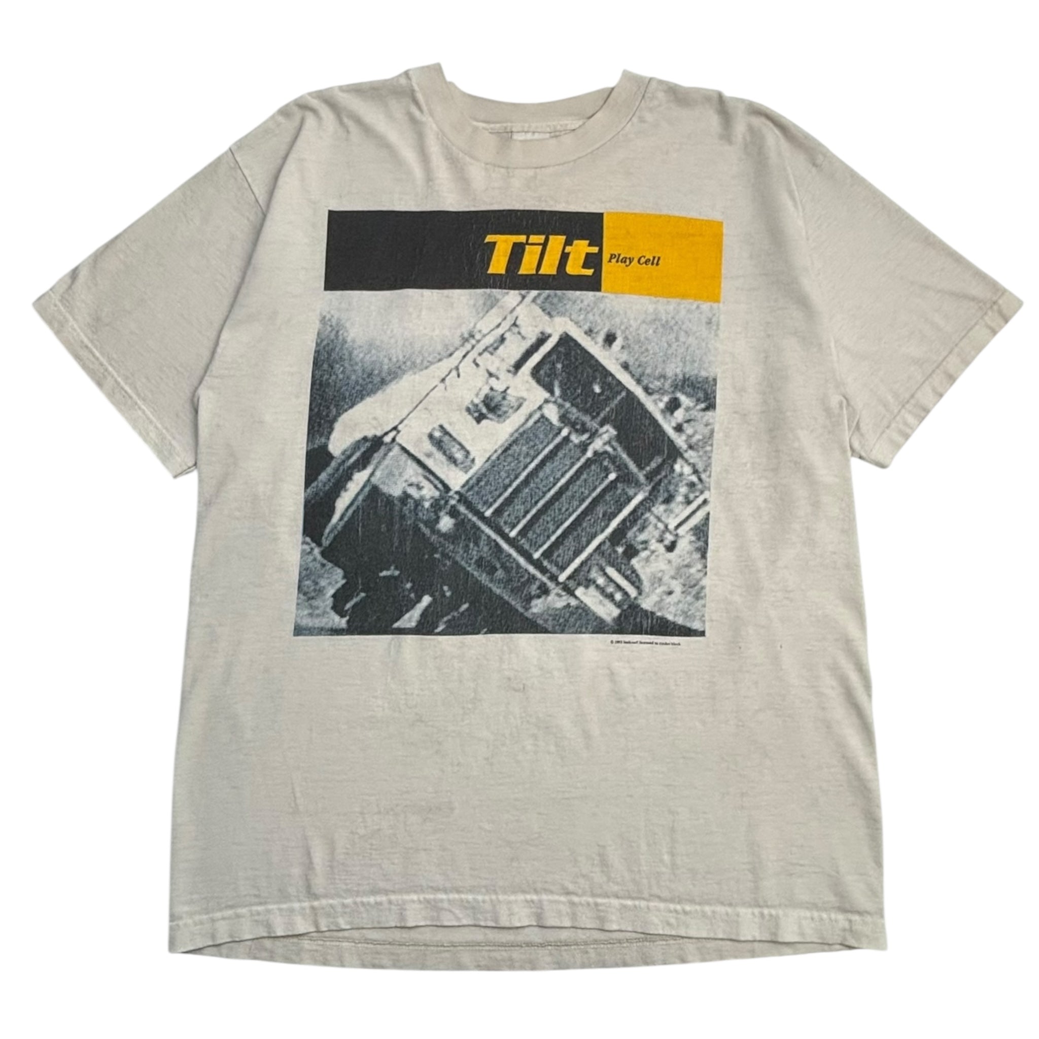 1993 Tilt Play Cell Lookout Records T-Shirt