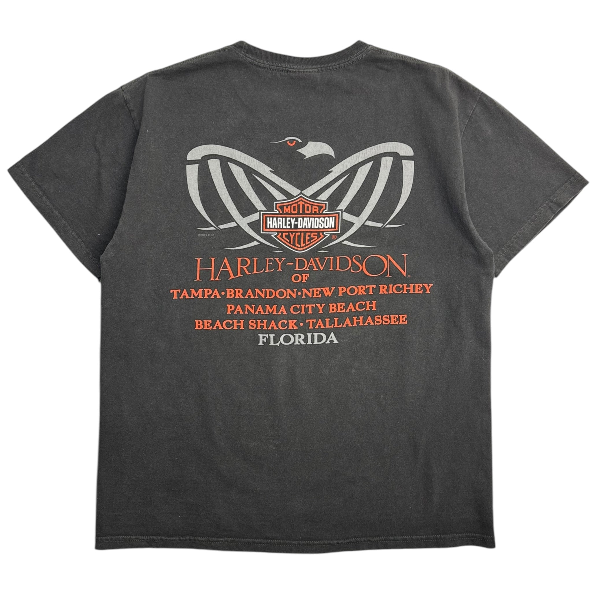 Harley Davidson Poker Table Florida Tee Black