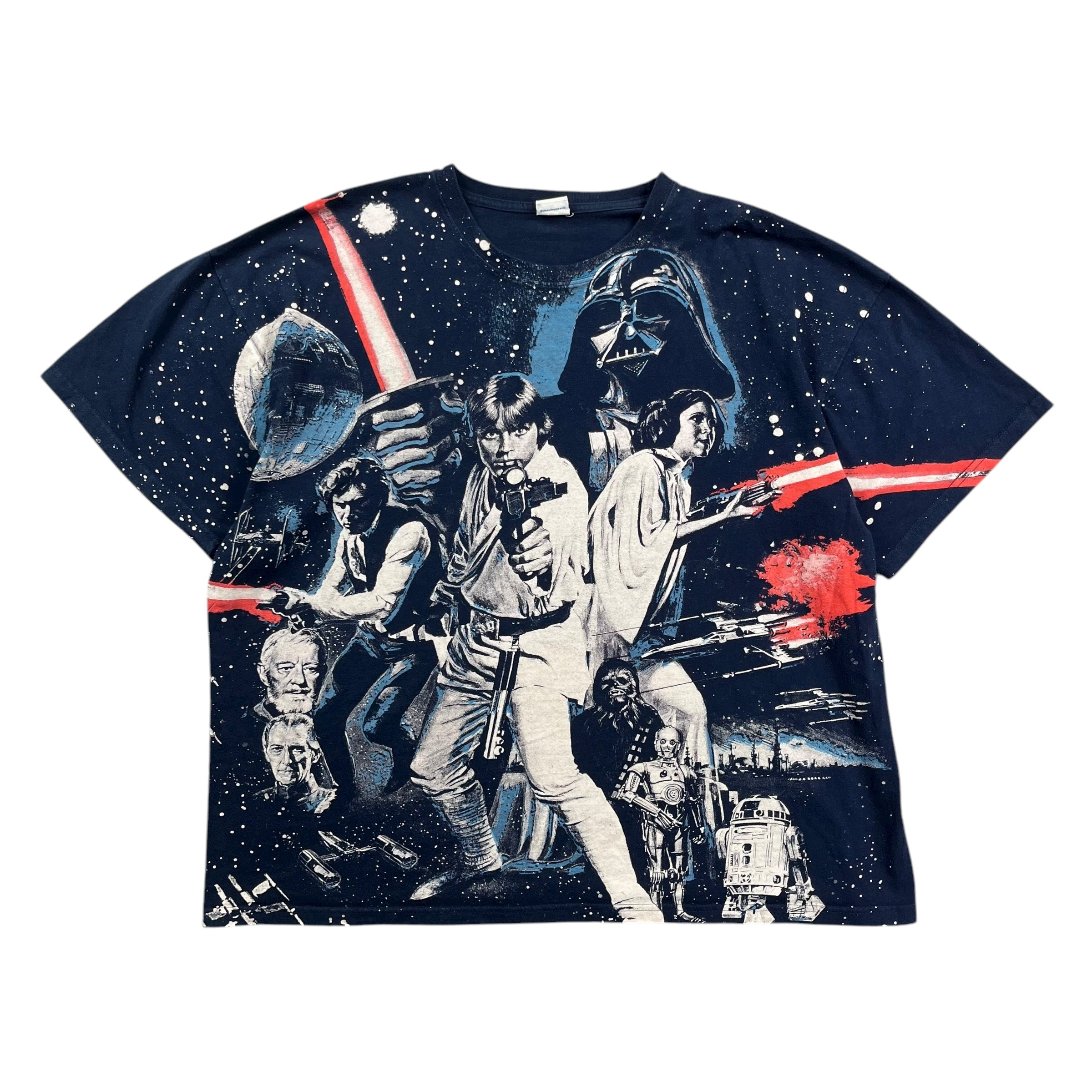 Vintage Star Wars Episode IV Tee Navy Blue