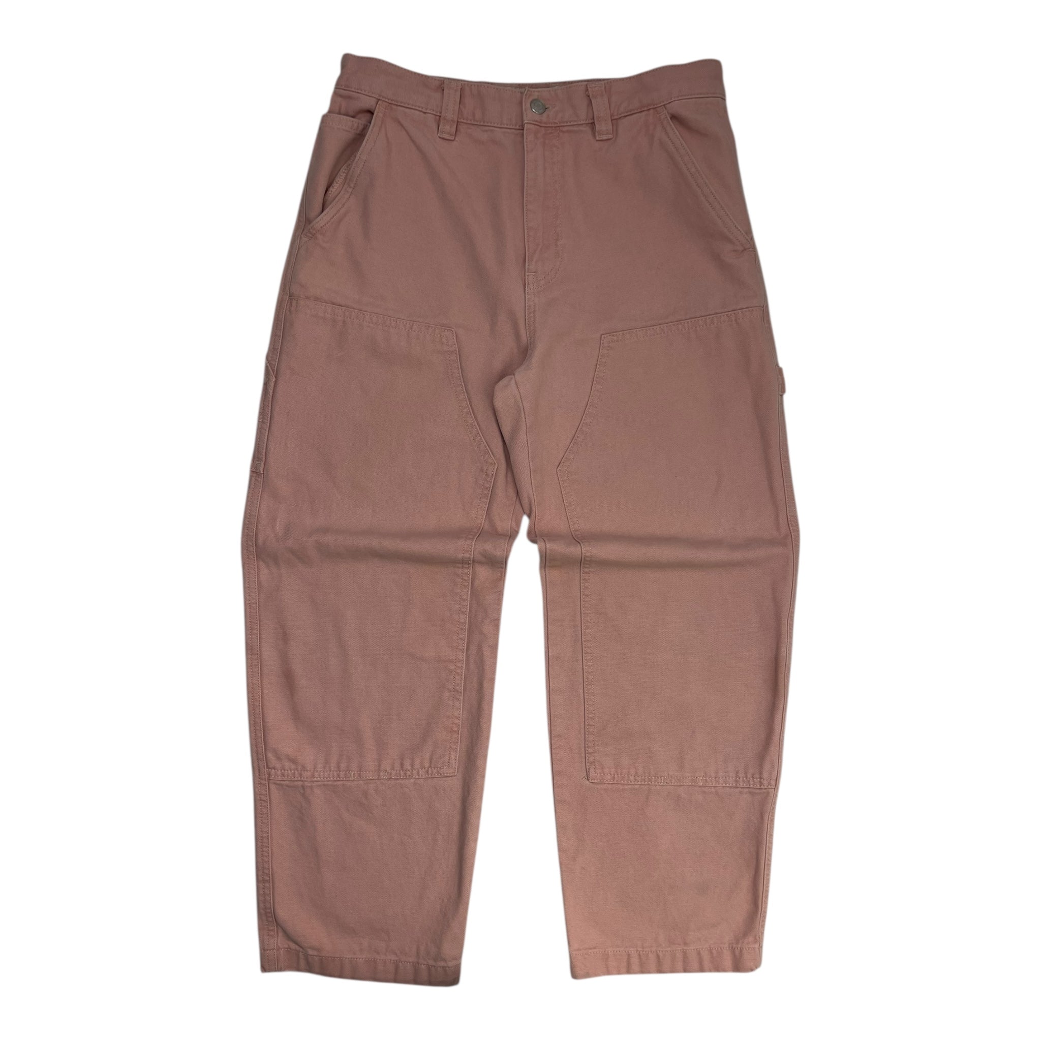 Stussy Canvas Double Knee Work Pant Salmon Pink