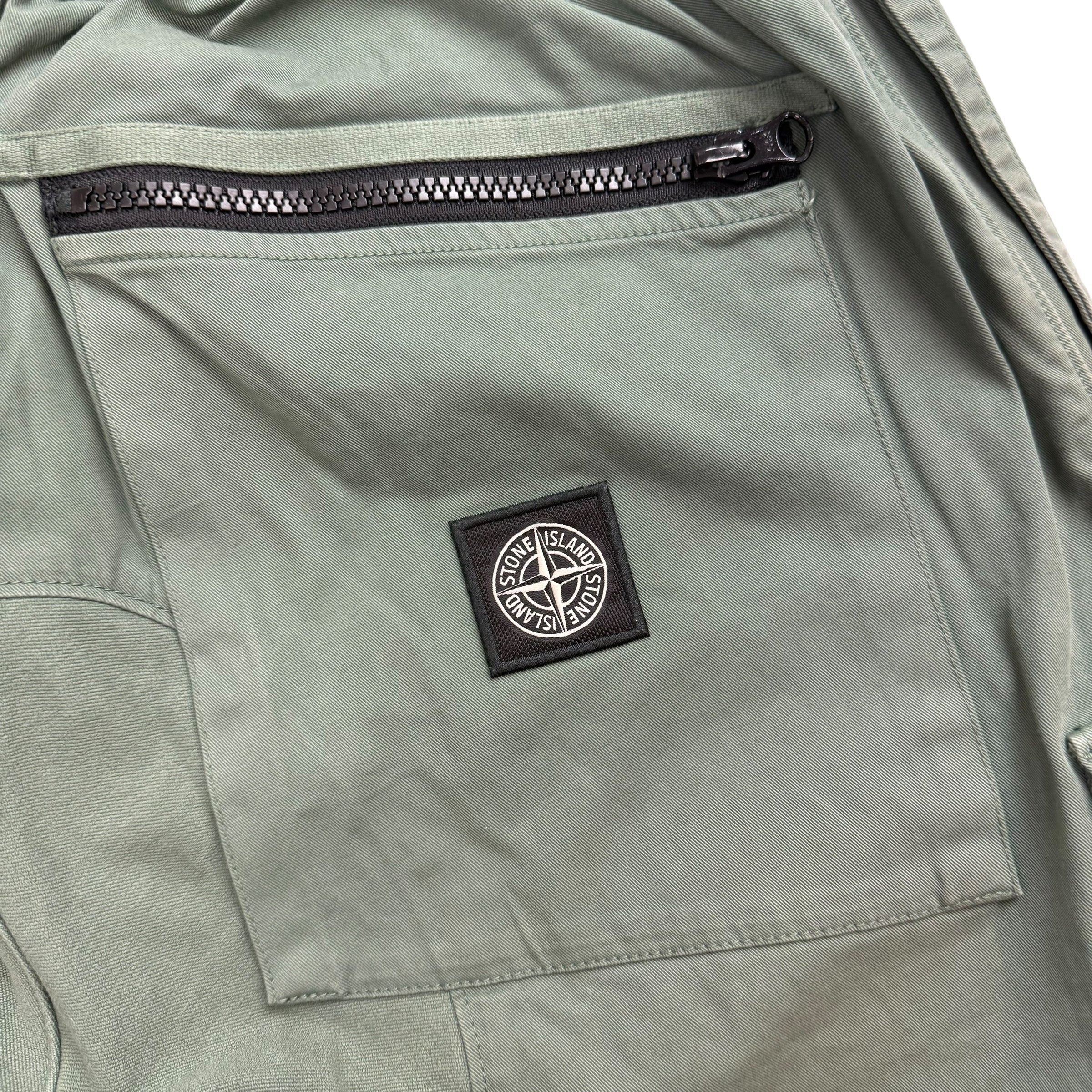 Stone Island Cargo Pants Green