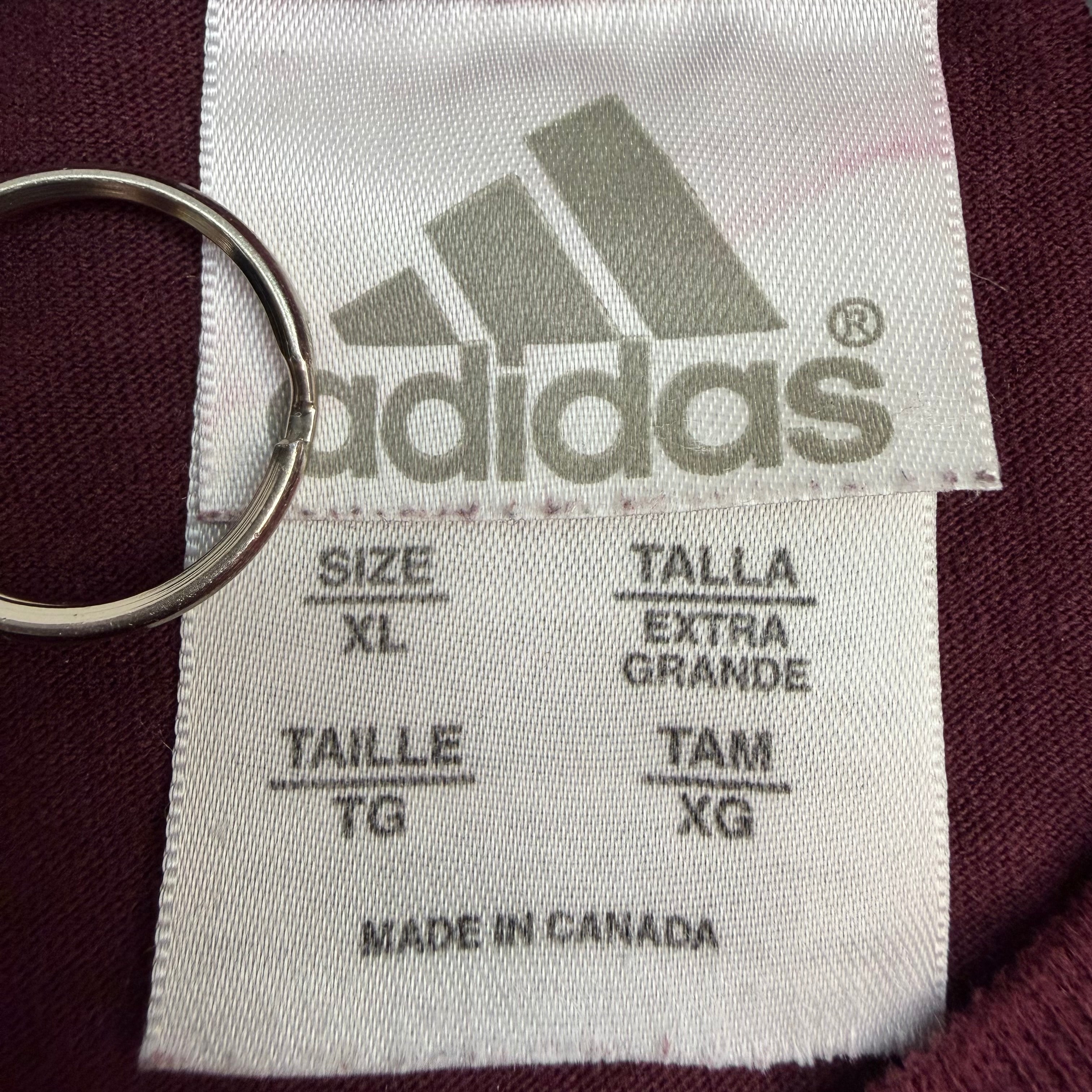 Vintage Adidas Portugal Soccer Tee Burgundy
