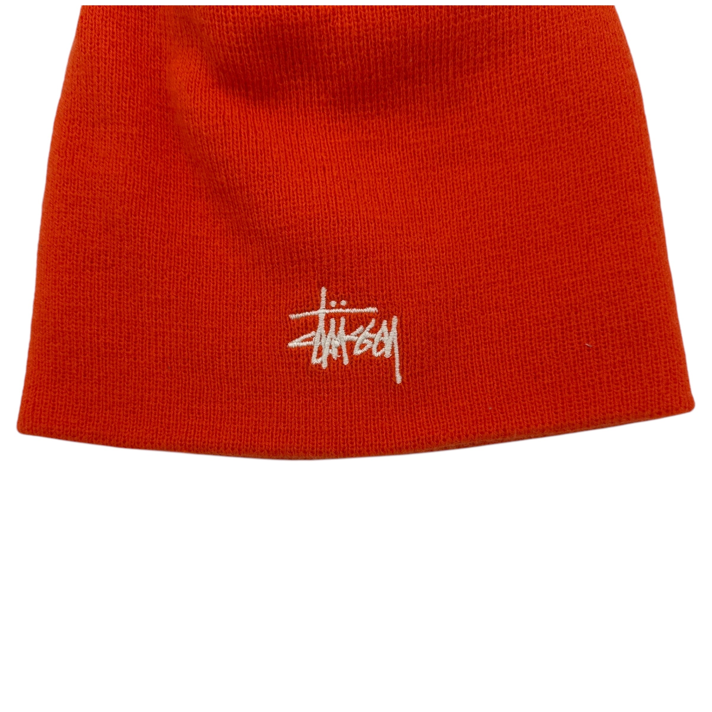 Stussy Skull Beanie Blaze Orange