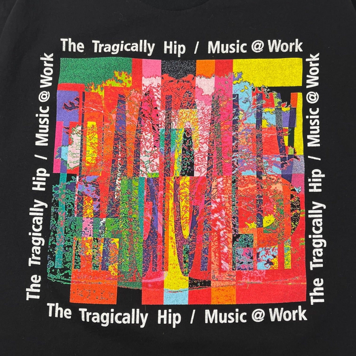 1998 The Tragically Hip ‘ Music At Work ‘ Band T-Shirt