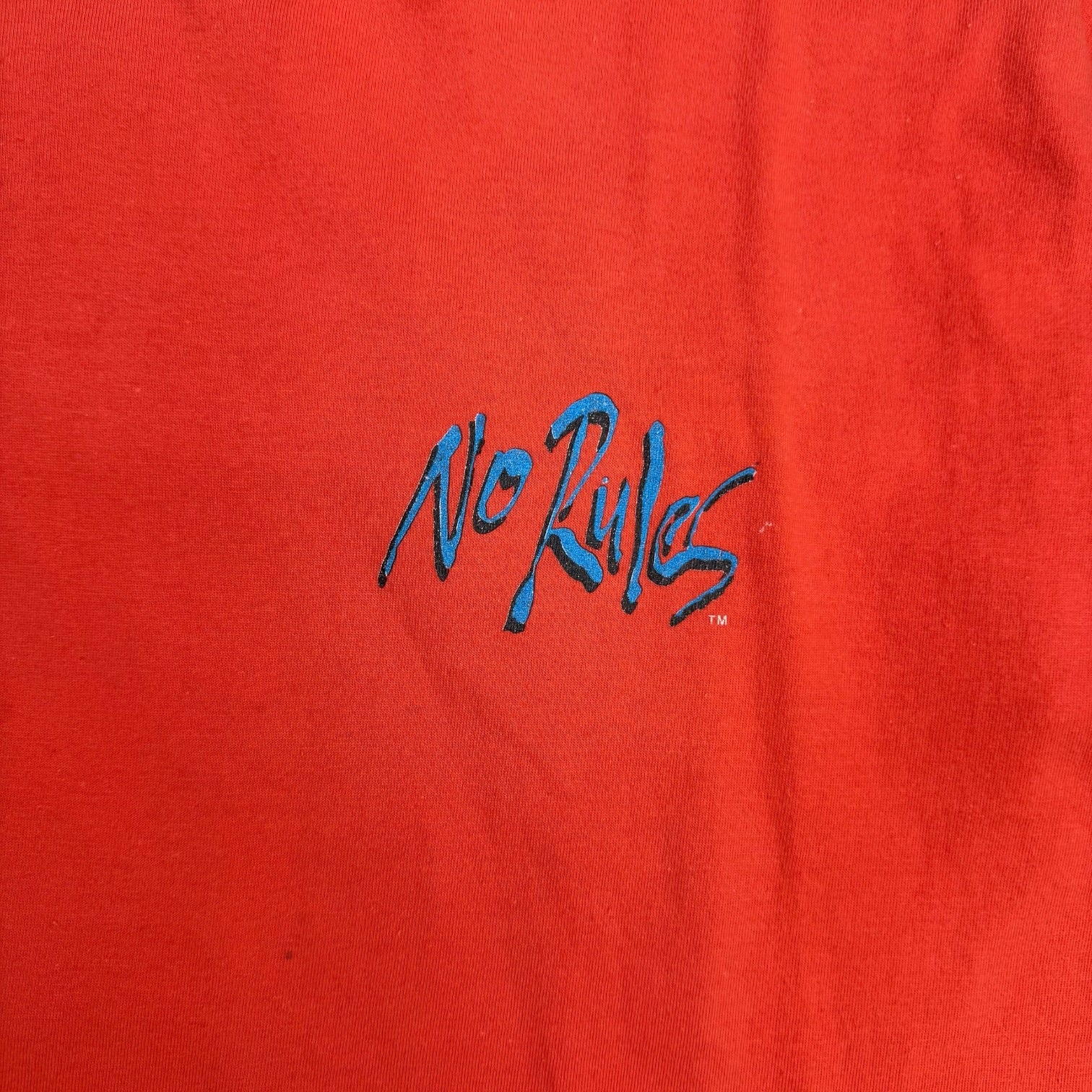Vintage No Rules Bad Hair Day Tee Red