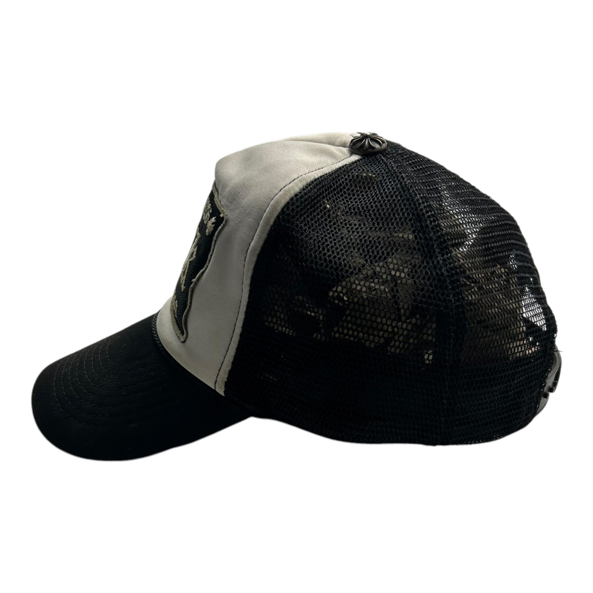 Chrome Hearts F*ck Trucker Hat Black/White