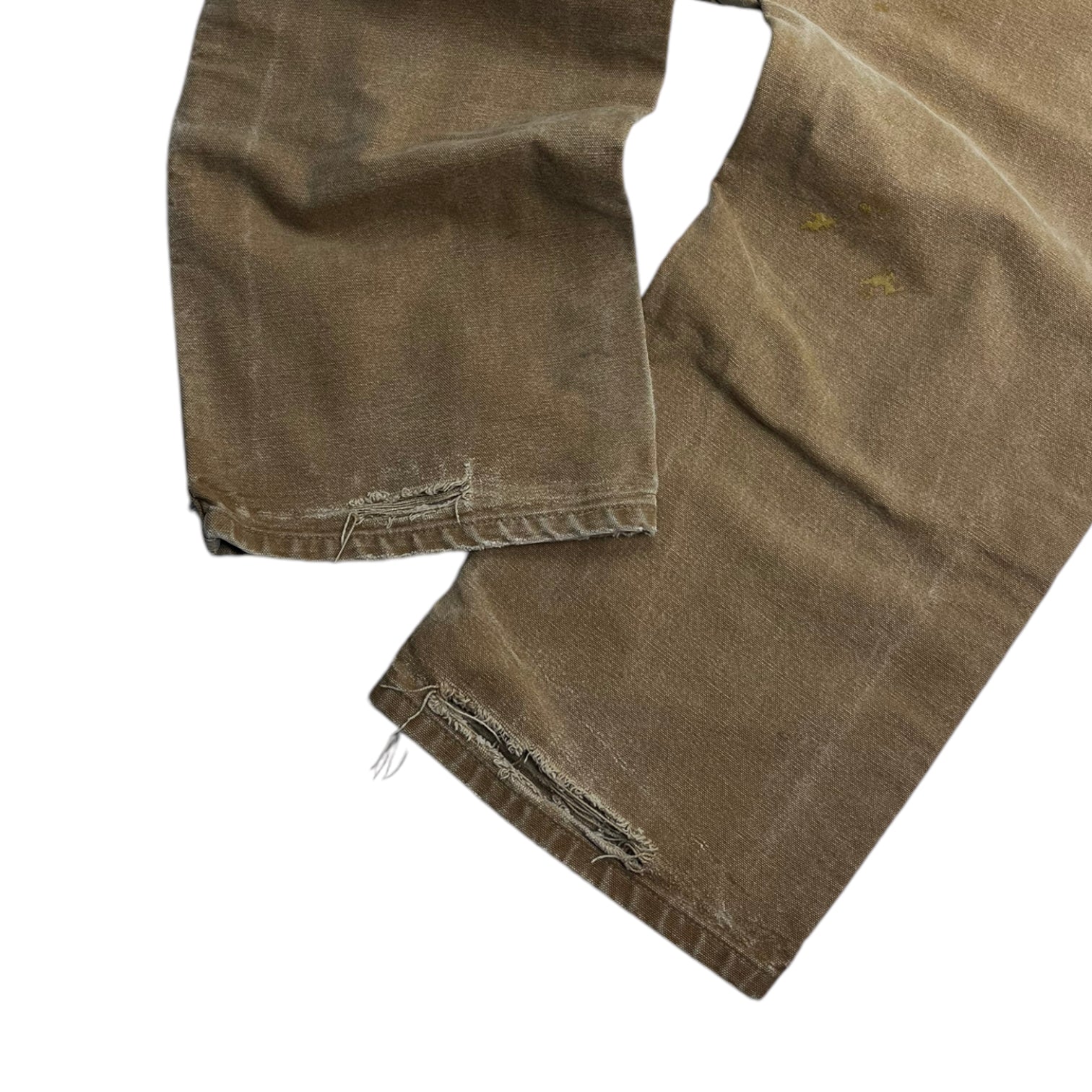 Vintage Carhartt Double Knee Distressed Tan