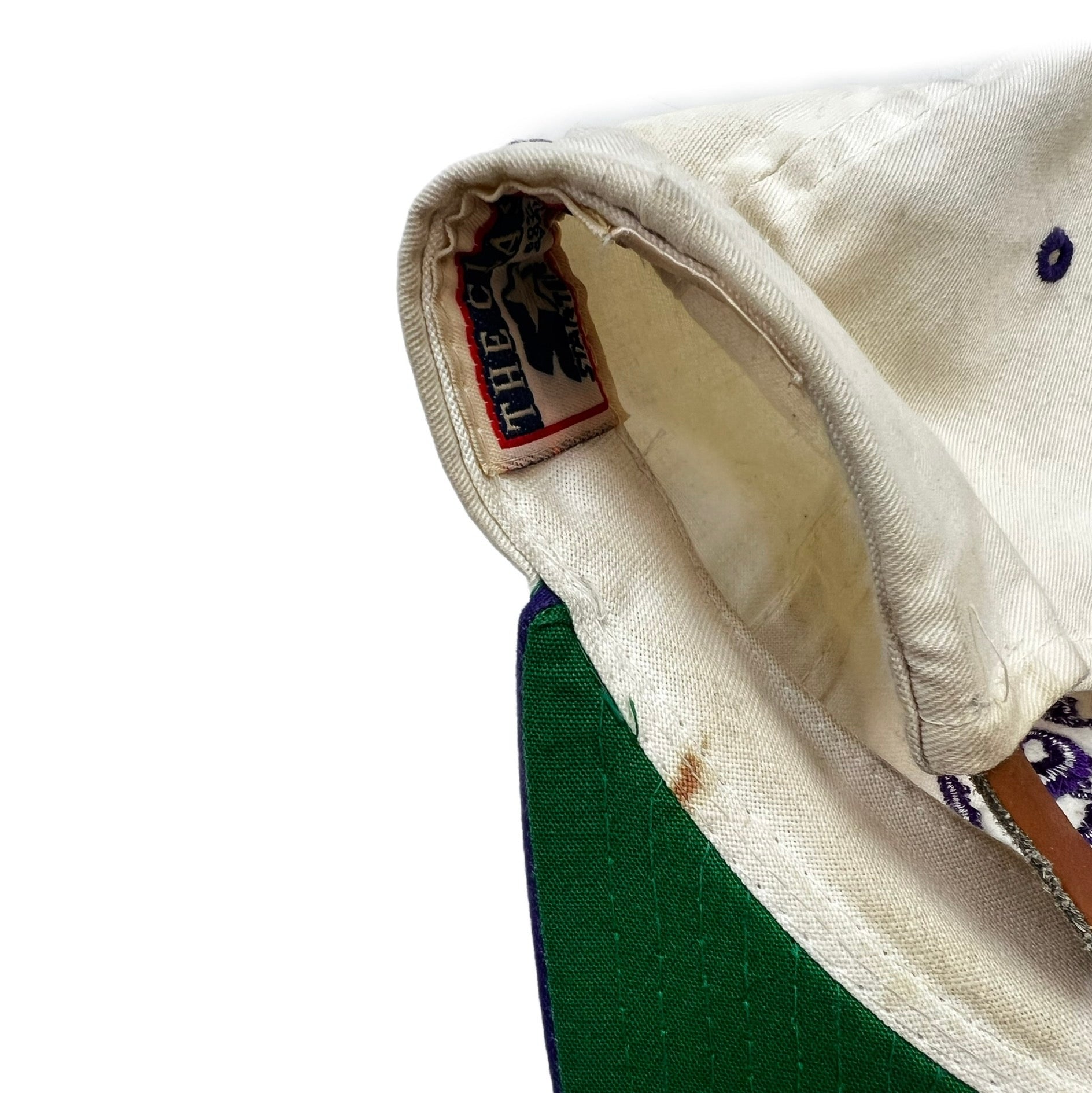 Vintage Los Angeles Lakers Starter Strapback Hat White/Purple