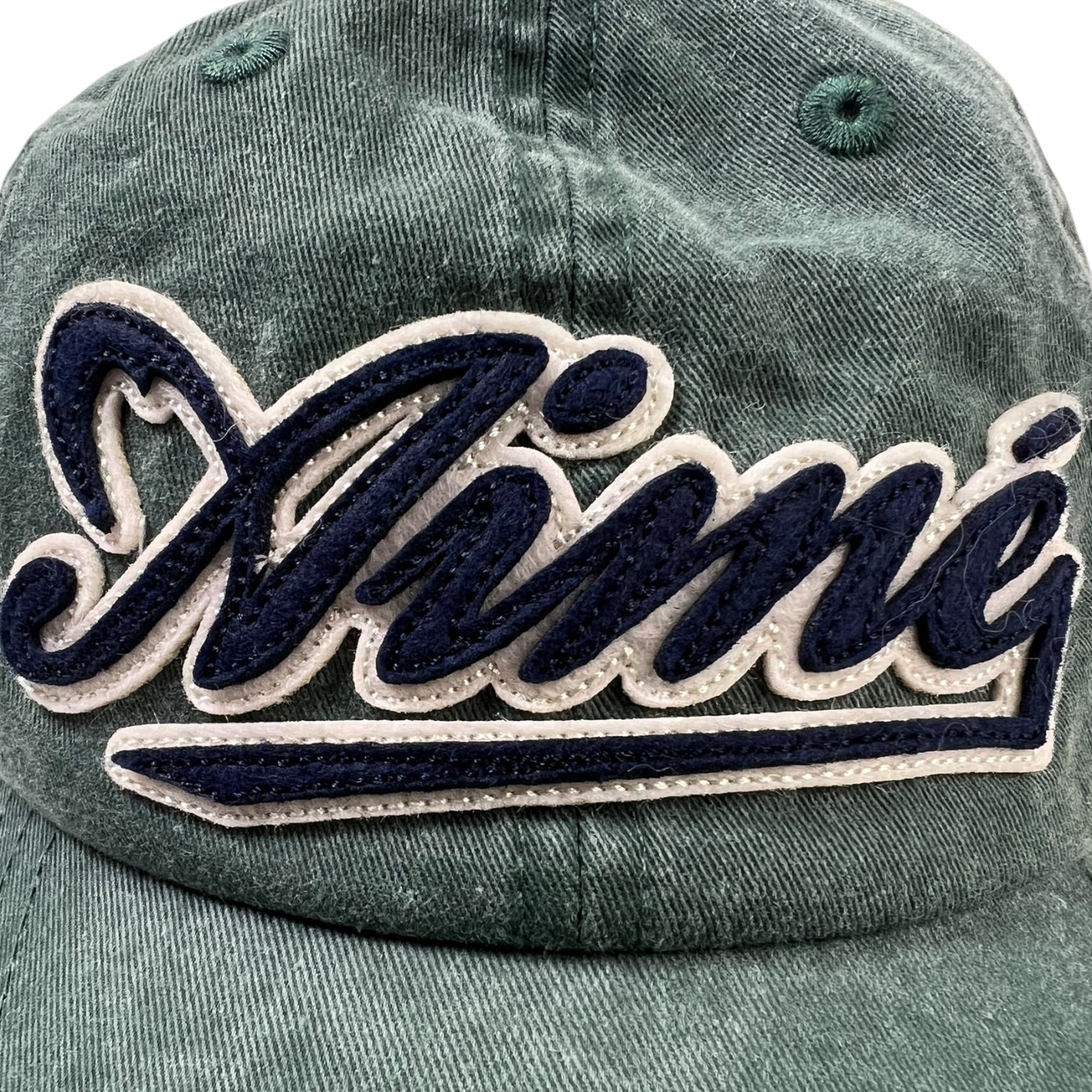 Aimé Leon Dore Washed Cycling Logo Hat Green