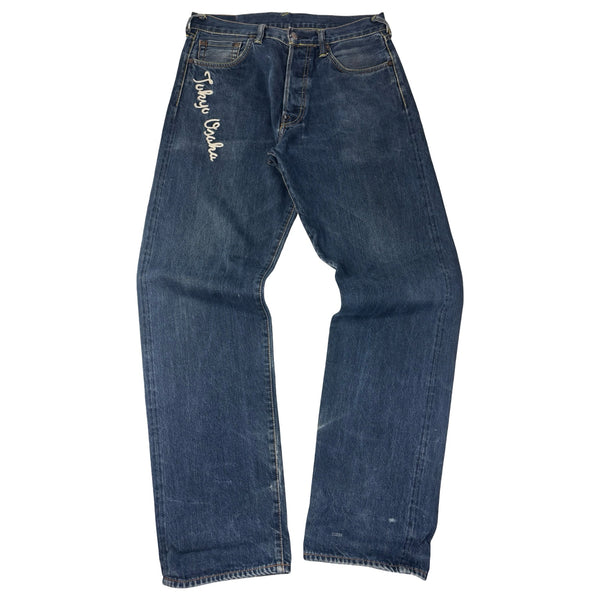 Y2K Evisu Genes Paris Edition Jeans Dark Wash