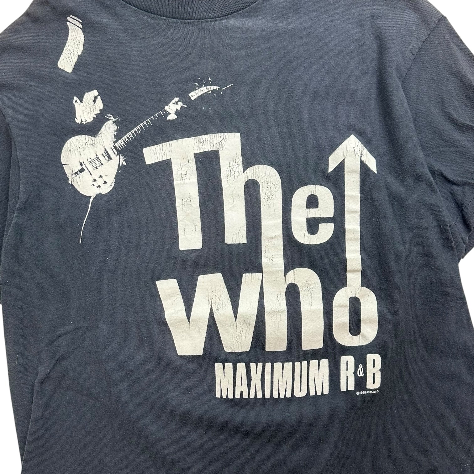 1989 The Who ‘The Kids Are Alright Tour’ Tee Black