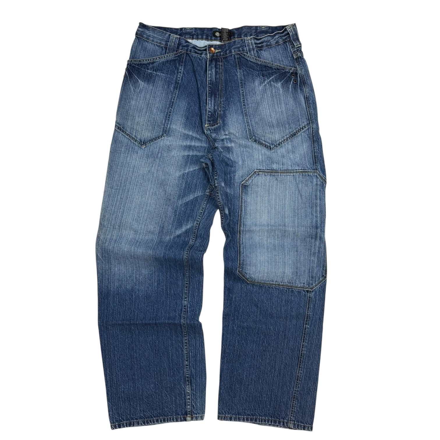 Vintage Sean John Patch Denim Pants Dark Wash