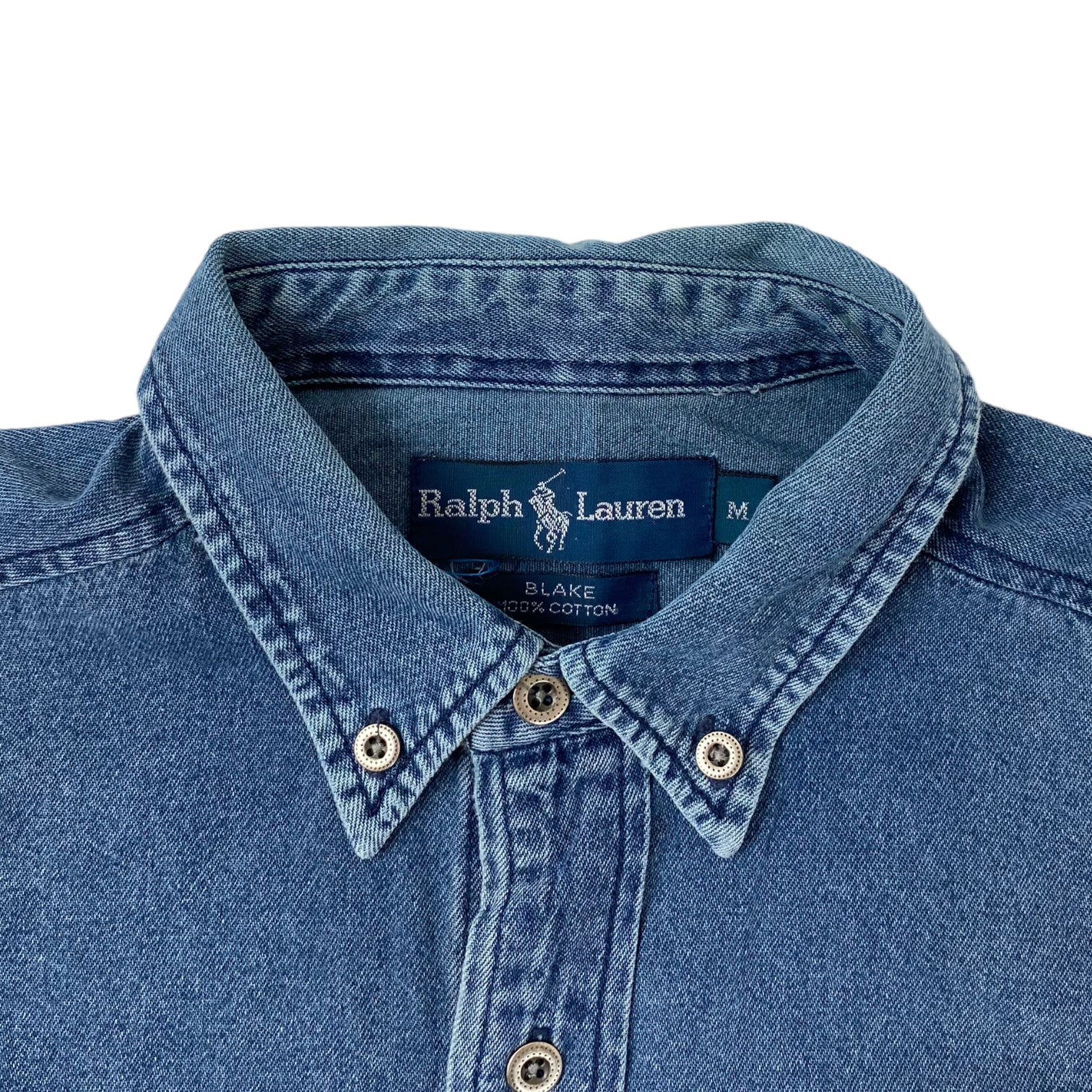 Vintage Ralph Lauren Denim Button Up Shirt