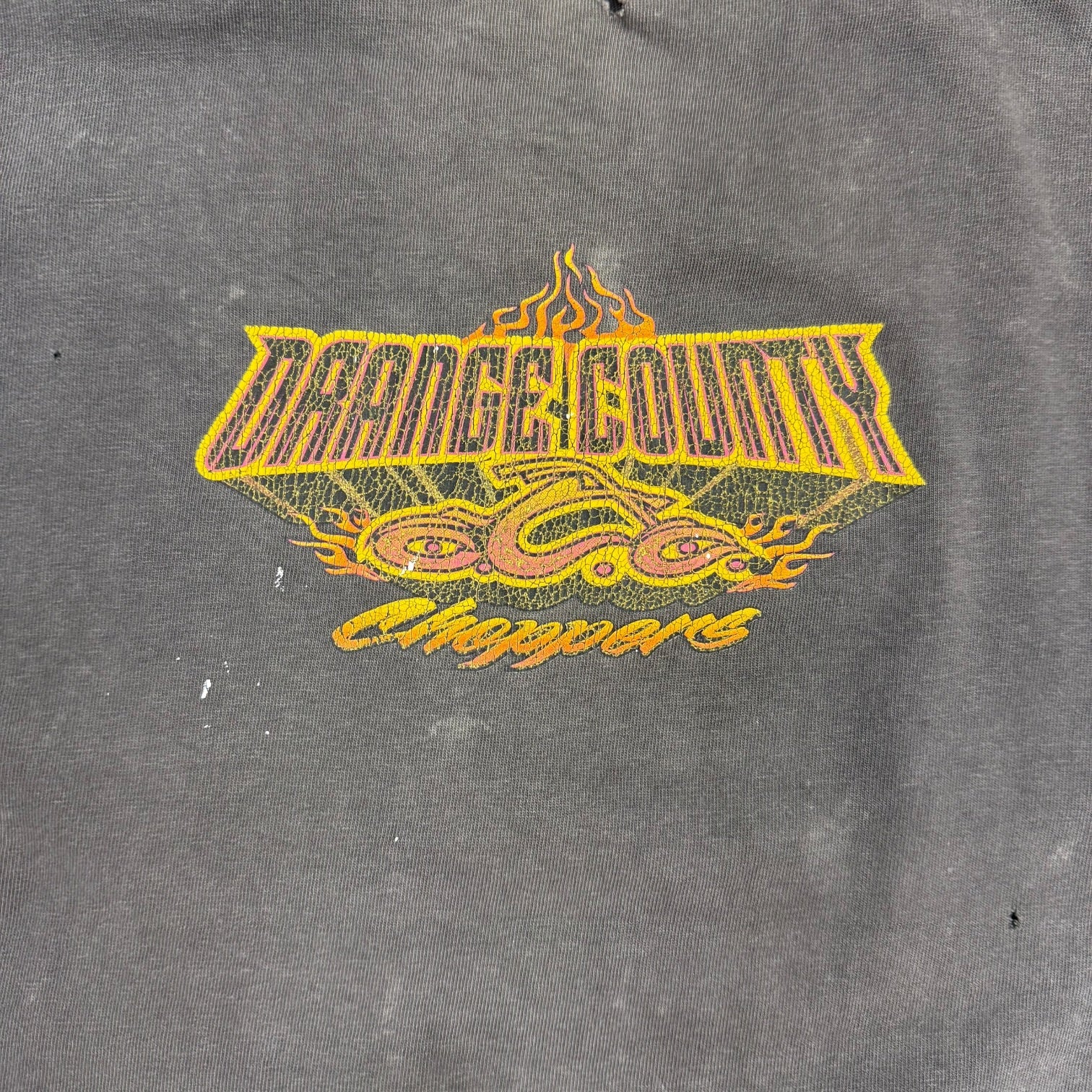 Vintage Orange County Choppers L/S Tee Faded Black