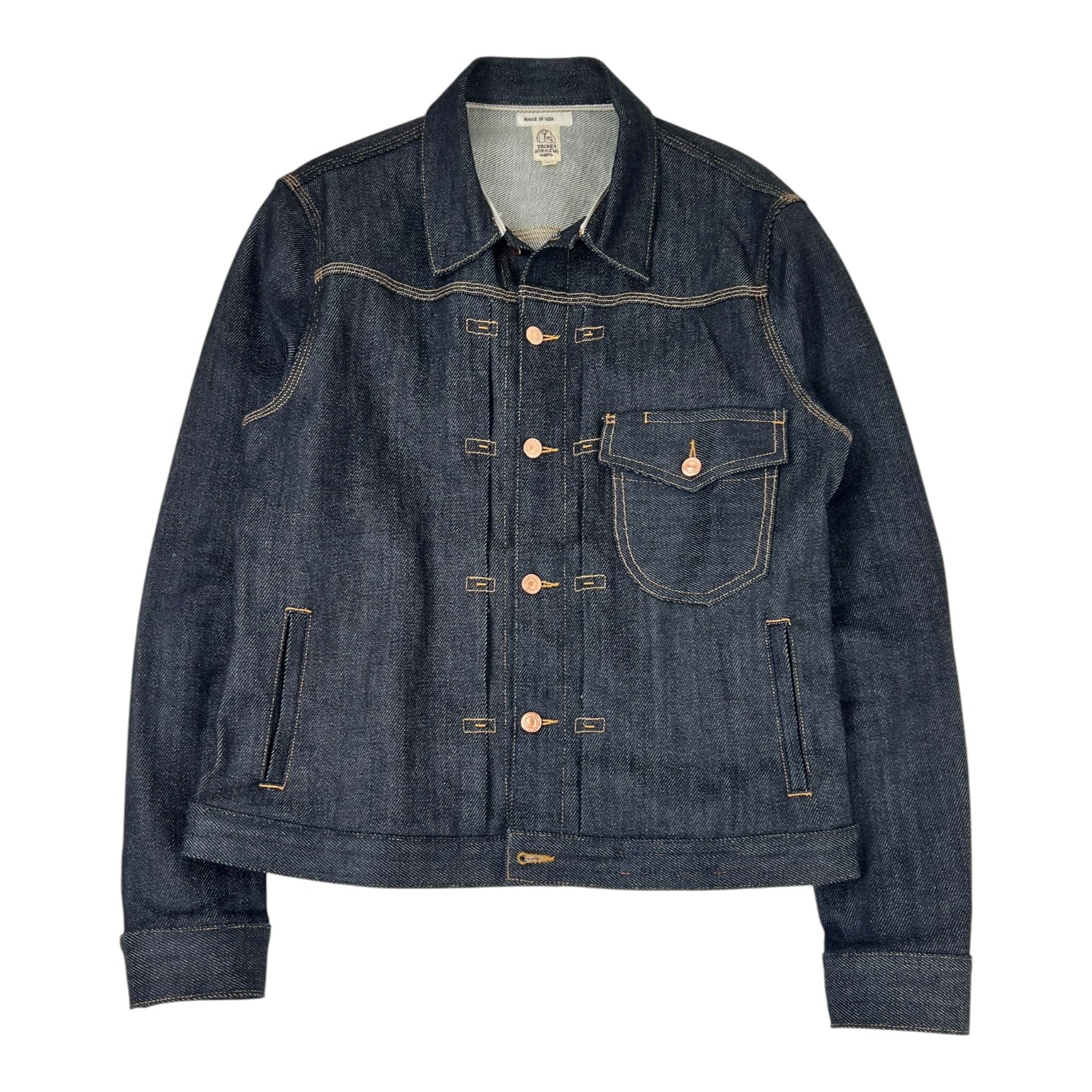 Hiroshi Kato The Blade Denim Jacket Indigo Raw Selvedge