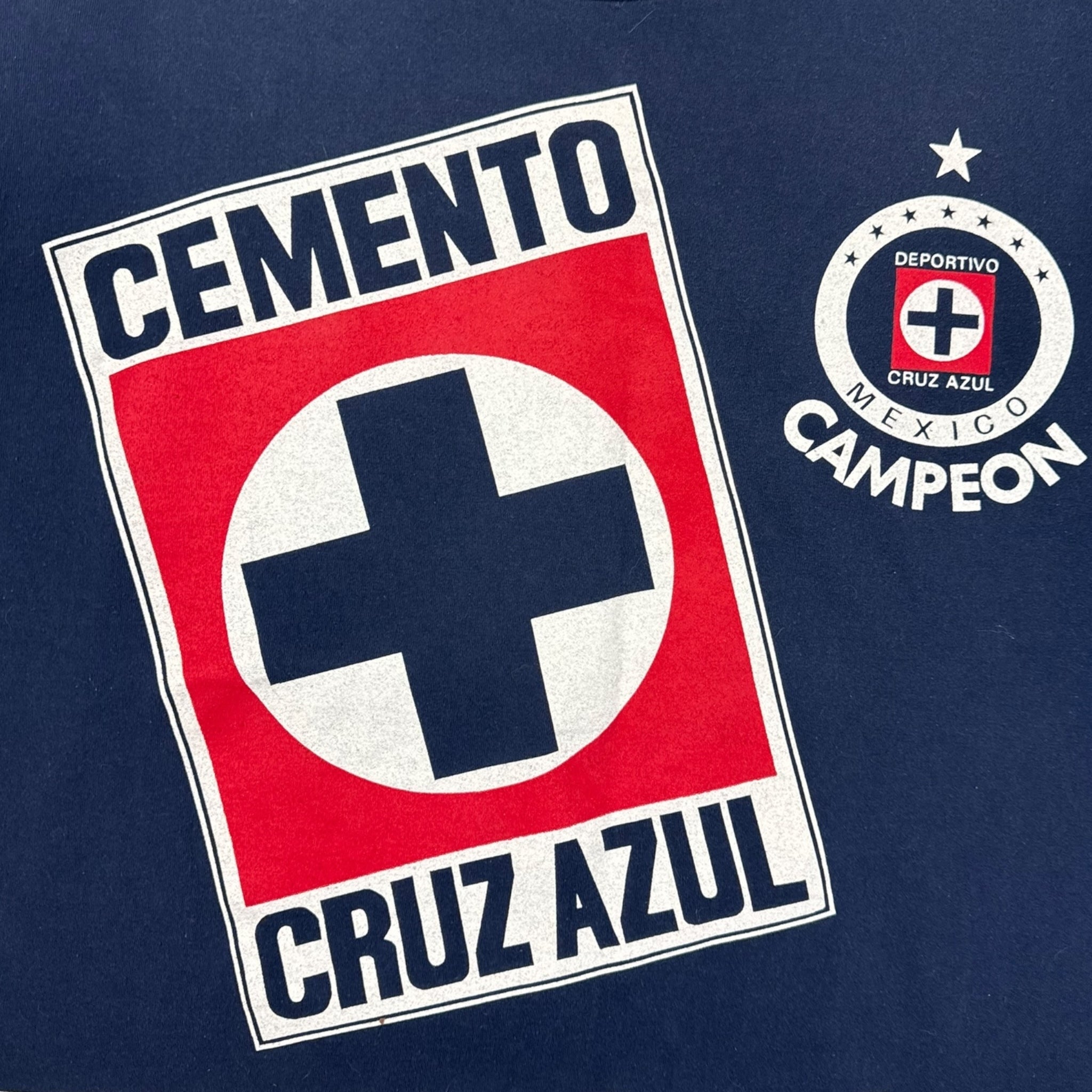 Vintage Cruz Azul All Over Print T-Shirt