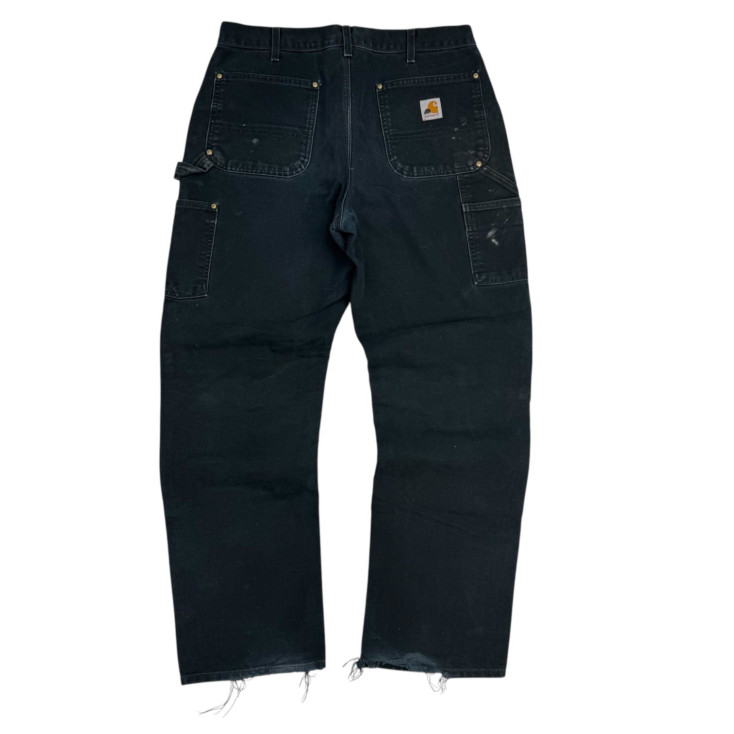 Vintage Carhartt Double Knee Pants Black