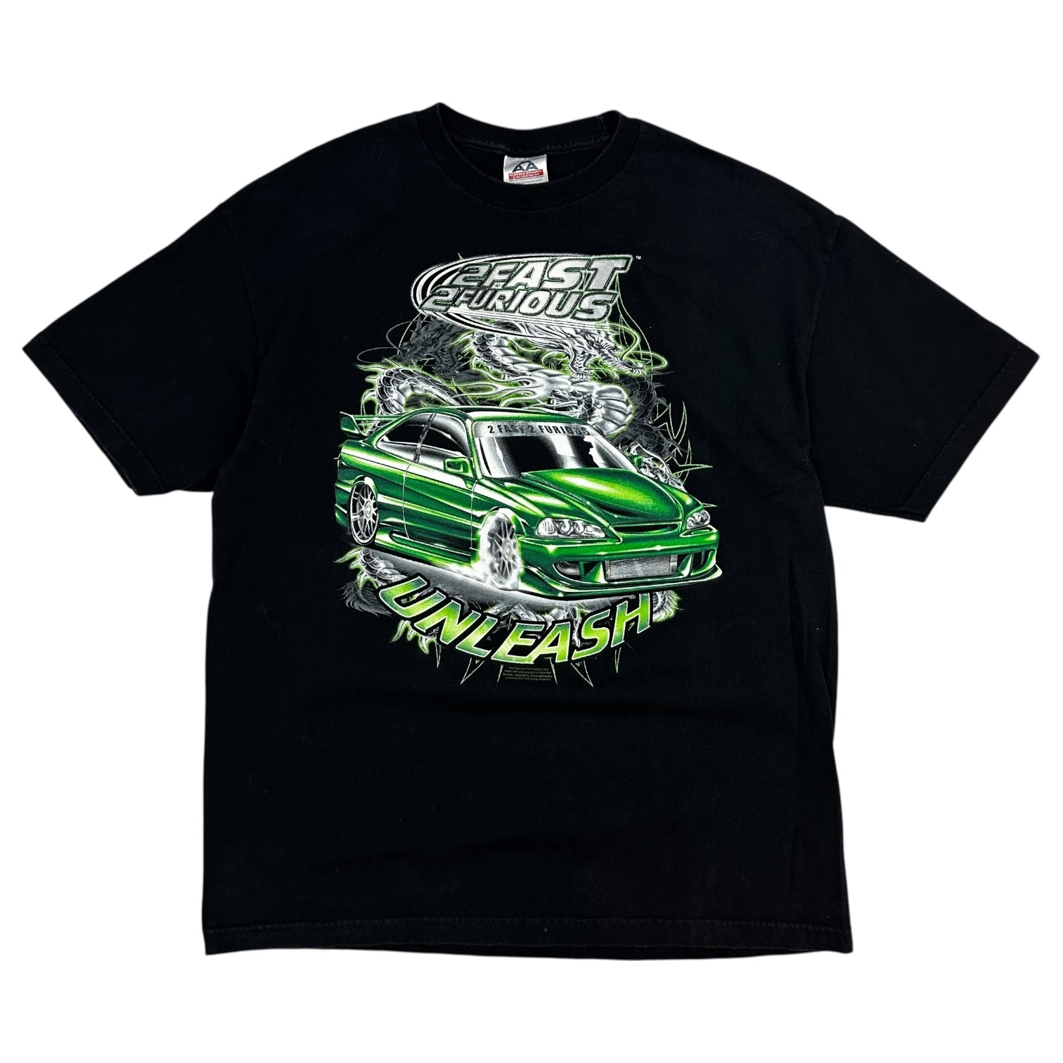 Vintage 2Fast 2Furious Unleash T-Shirt Black