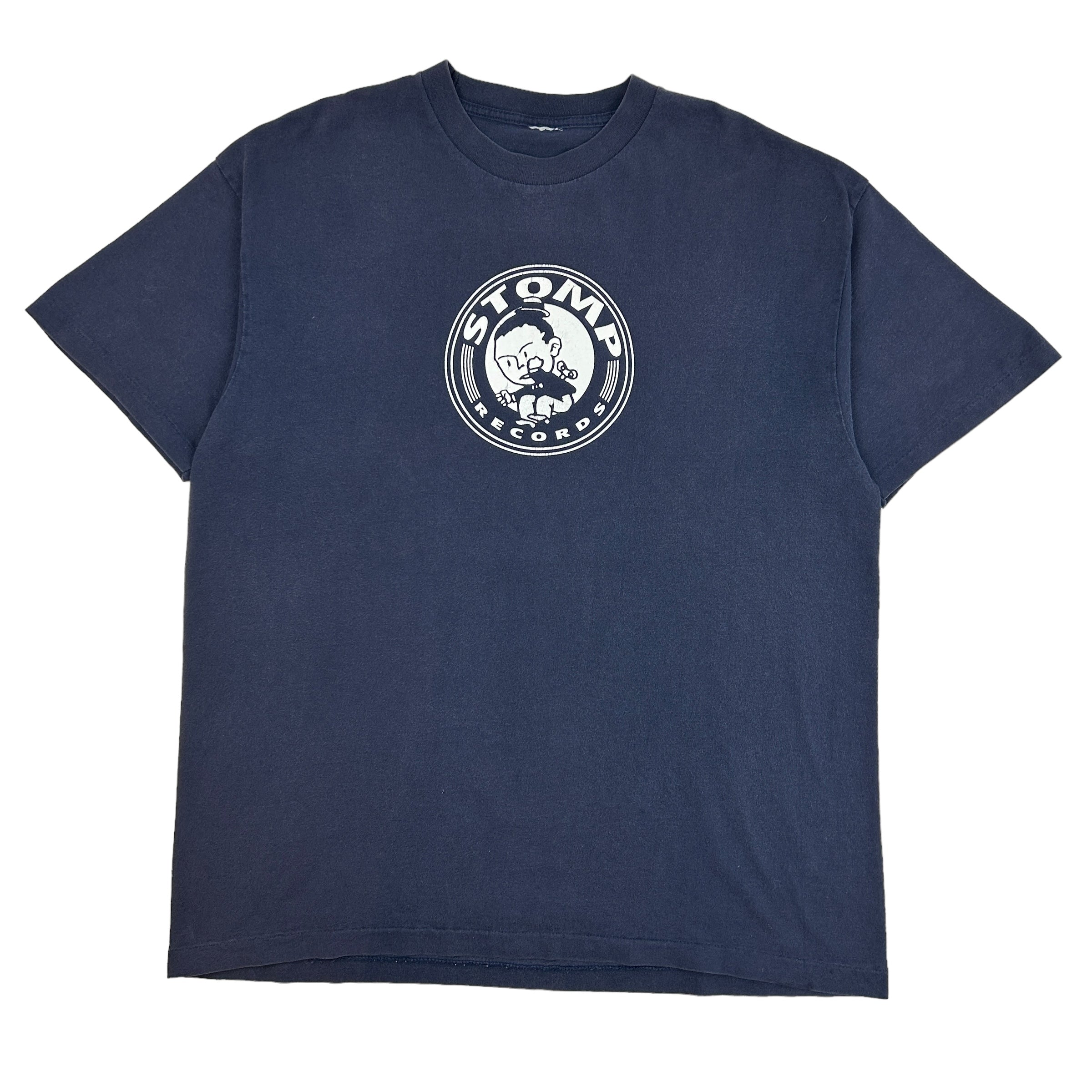 Vintage Stomp Records T-Shirt Navy