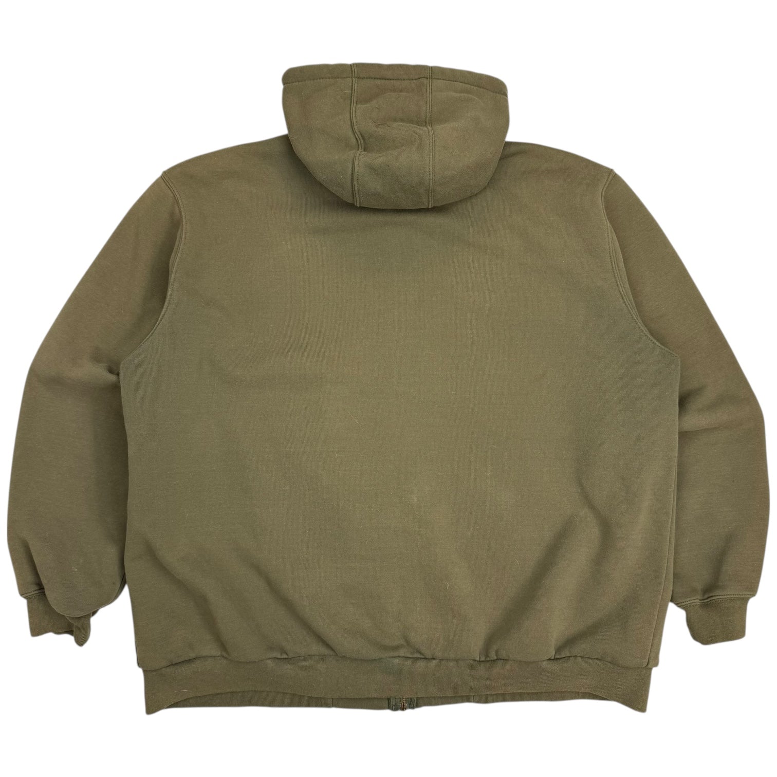 Vintage Carhartt Zip Up Hoodie Green