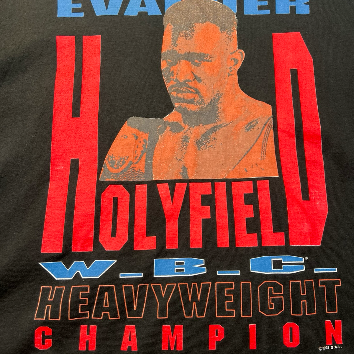 1992 Evander Holyfield WBC Champion Caesar’s Palace Exclusive Tee
