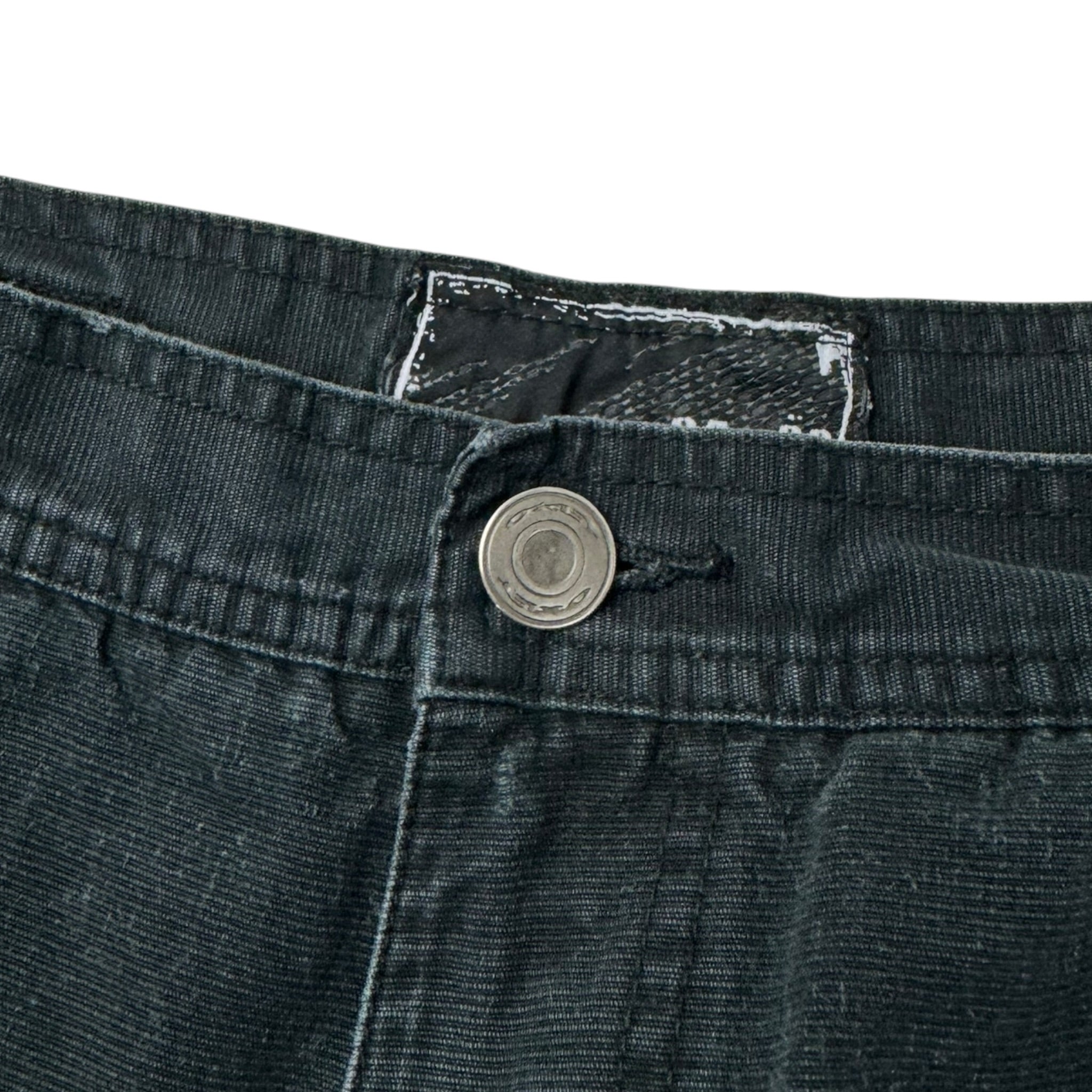 Vintage Y2K Oakley Bootcut Loose Fit Bottoms Black