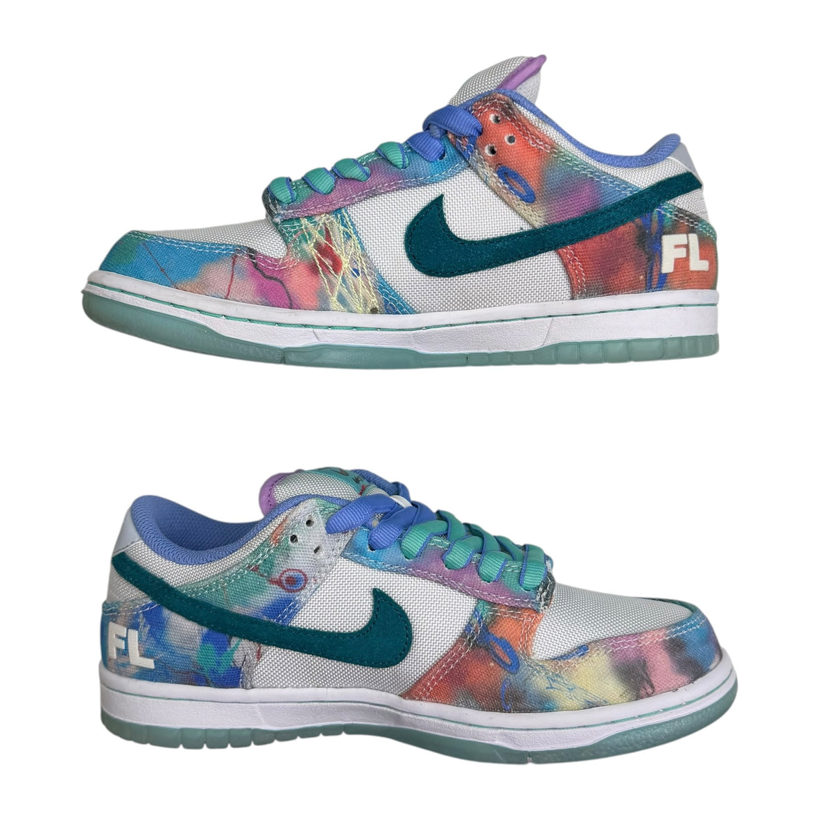 Nike SB Dunk Low x Futura Laboratories Bleached Aqua (Used)