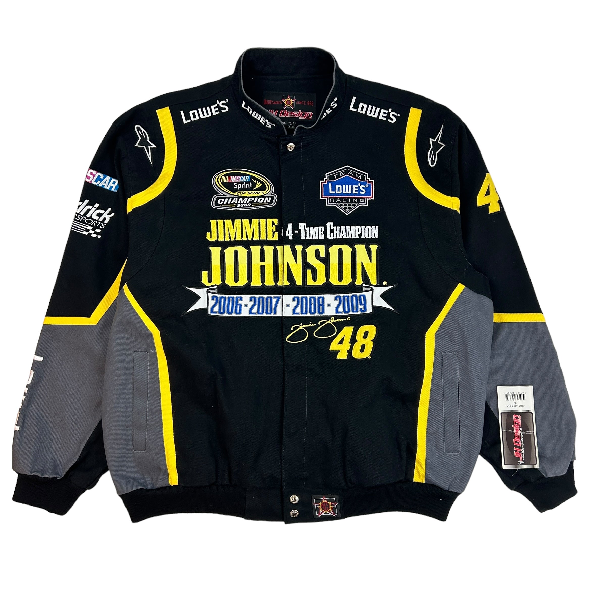 Vintage Jimmie Johnson Nascar Race Jacket