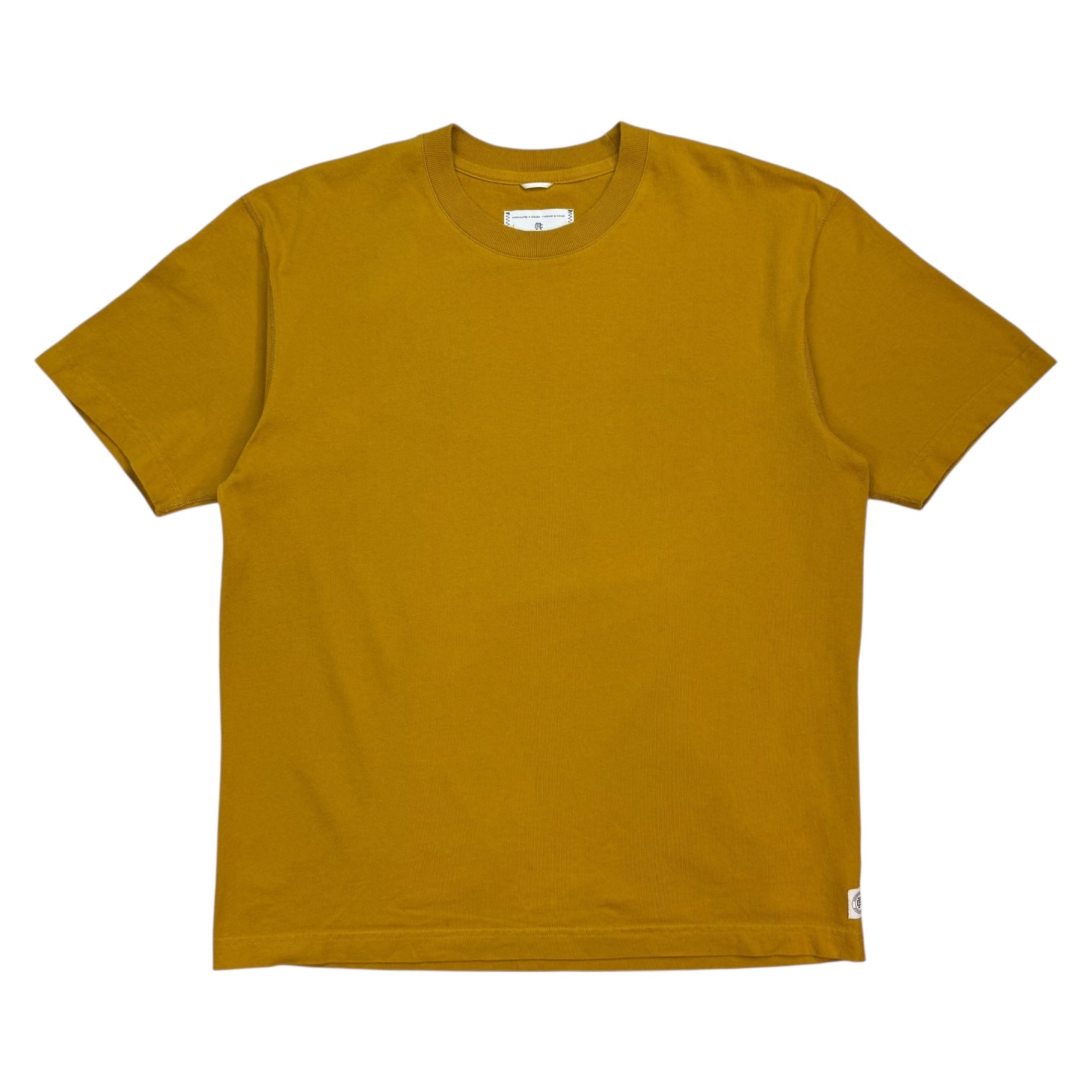 Reigning Champ Tee Mustard Yellow