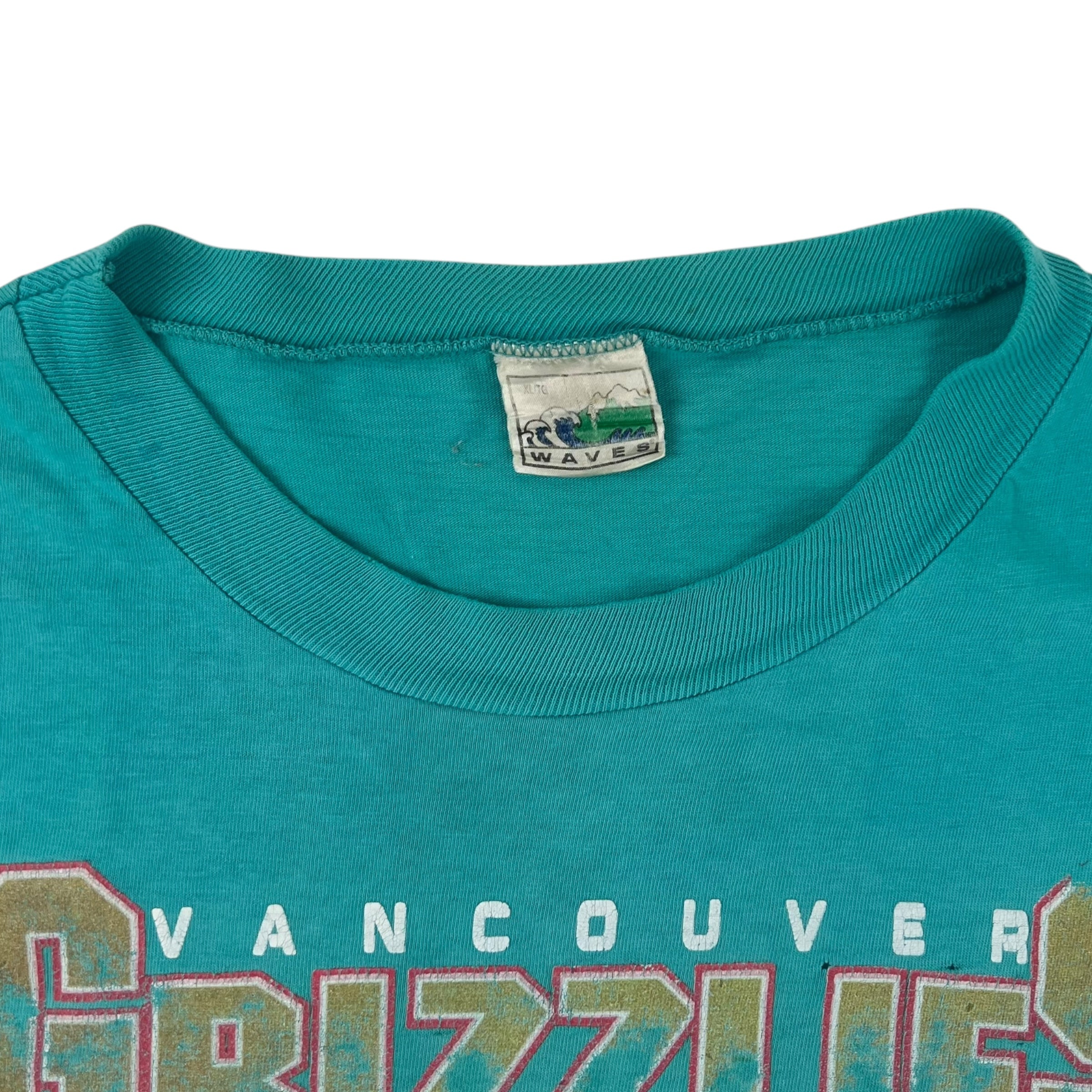 1994 NBA Vancouver Grizzlies T-Shirt Teal