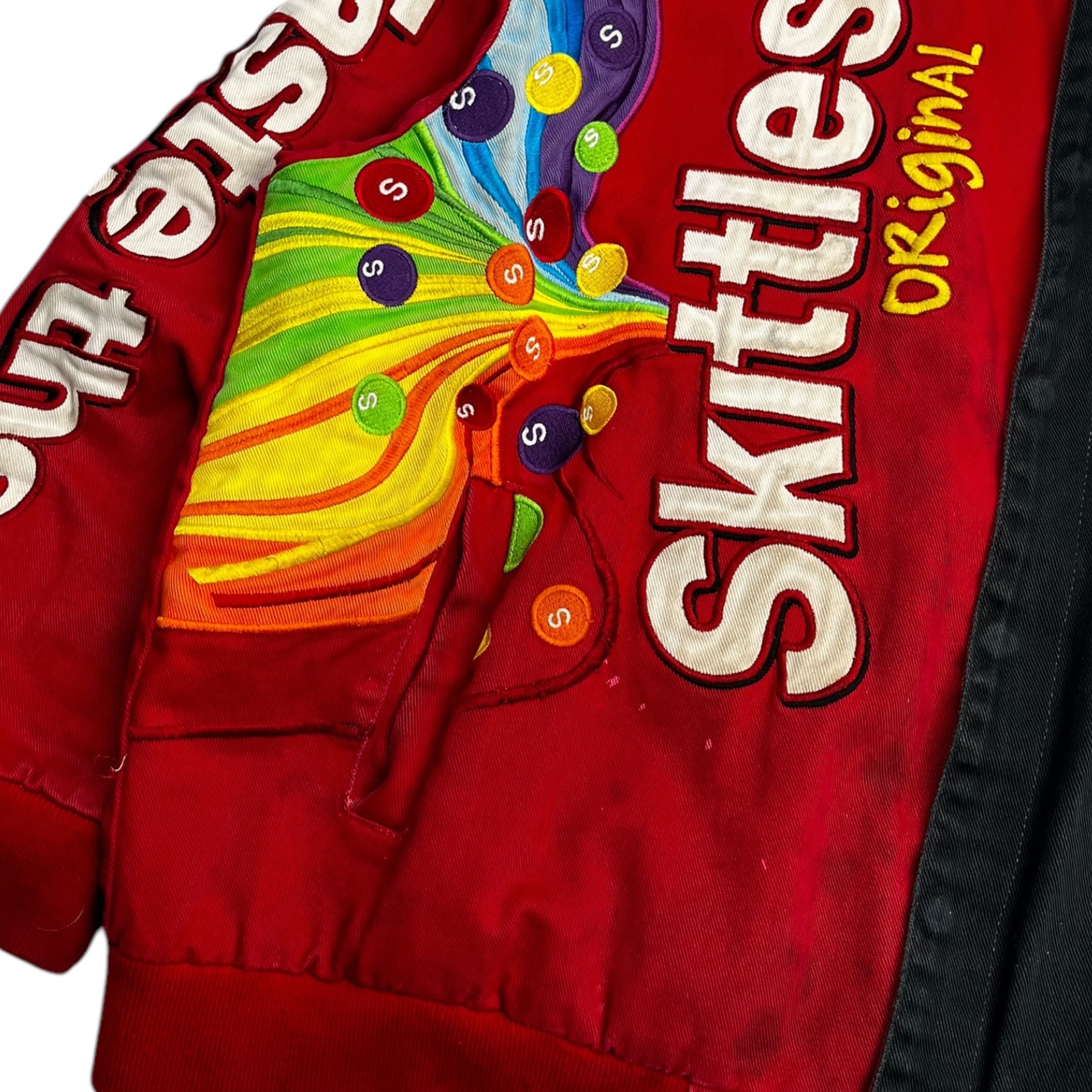 Vintage Skittles Jeff Hamilton Racing Jacket