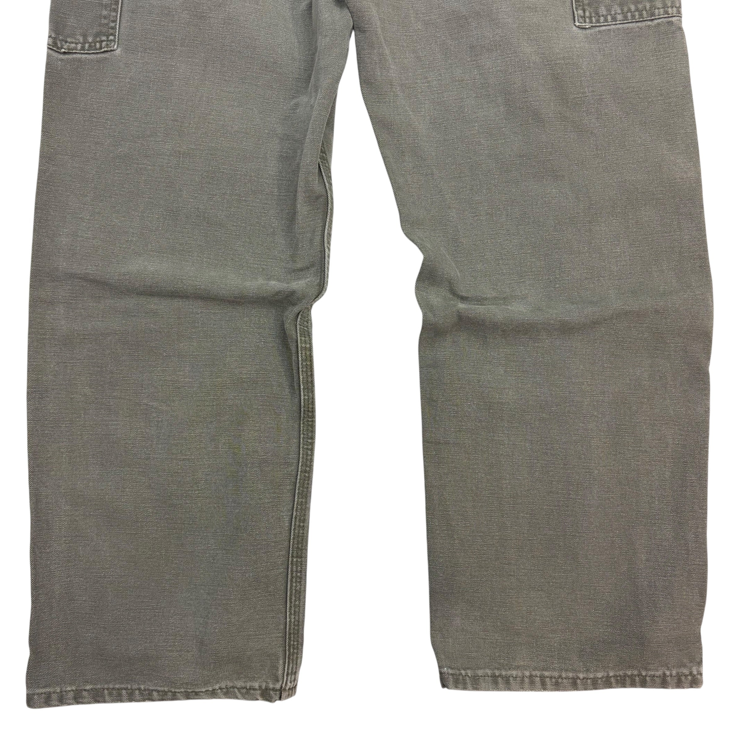 Vintage Carhartt Double Knee Pants Moss Green