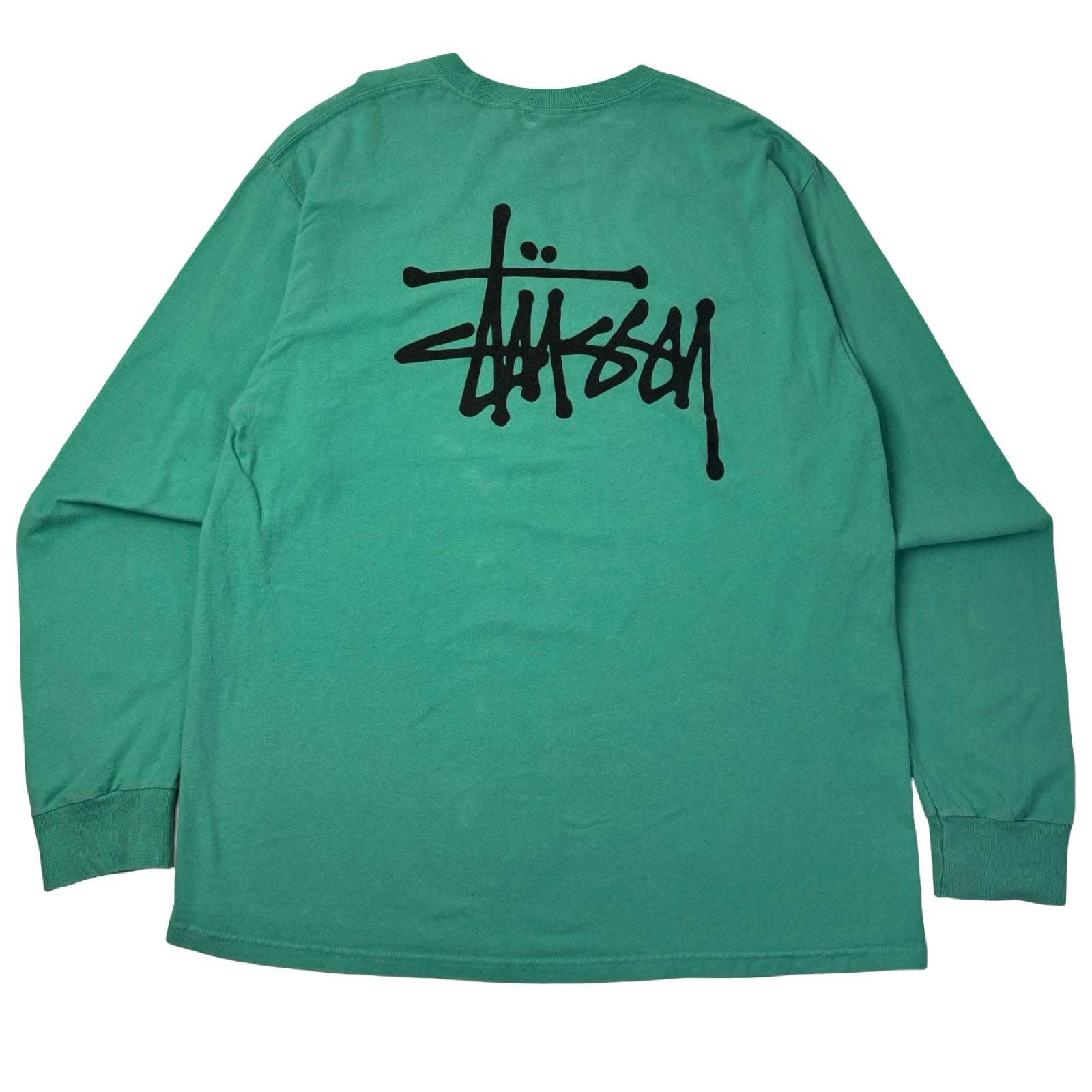 Stussy Stock Logo L/S Mint