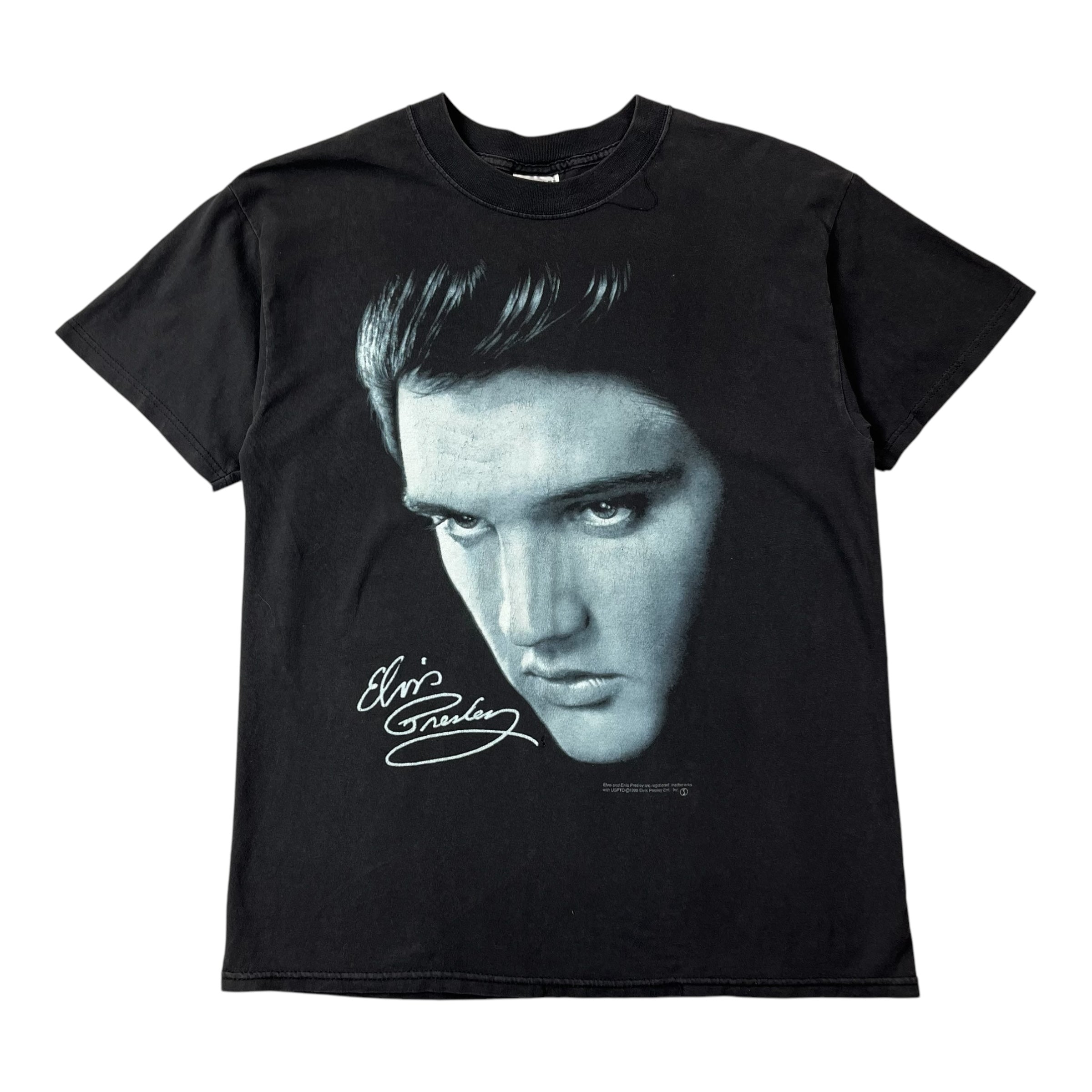 Vintage Elvis Presley Tee Black