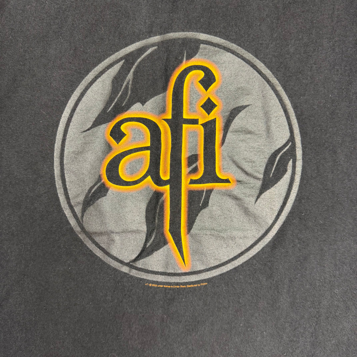 2003 AFI Cutoff Tee Black