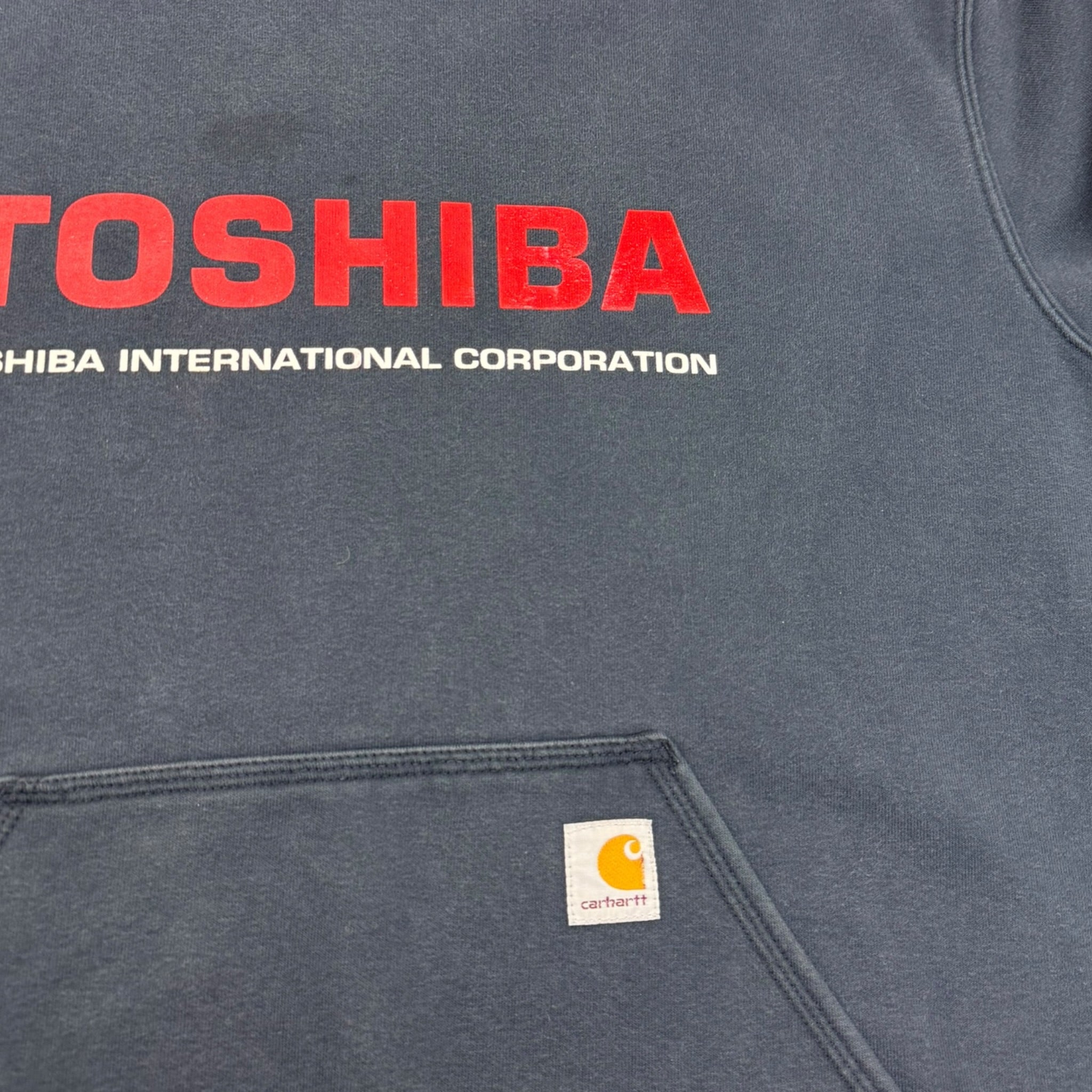 Vintage Carhartt Toshiba Tech Promo Hoodie