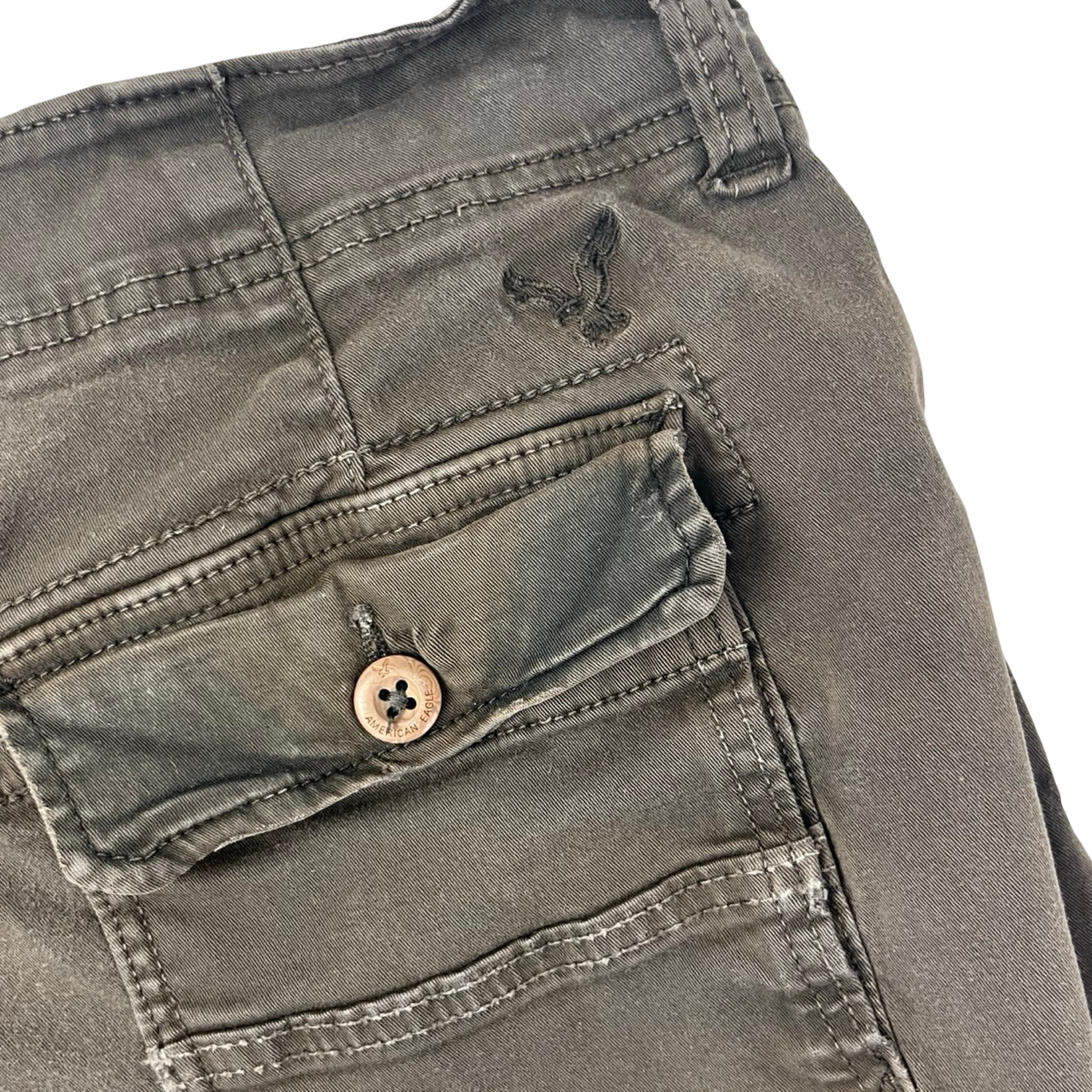 Vintage Y2K American Eagle Heavyweight Cargo Shorts