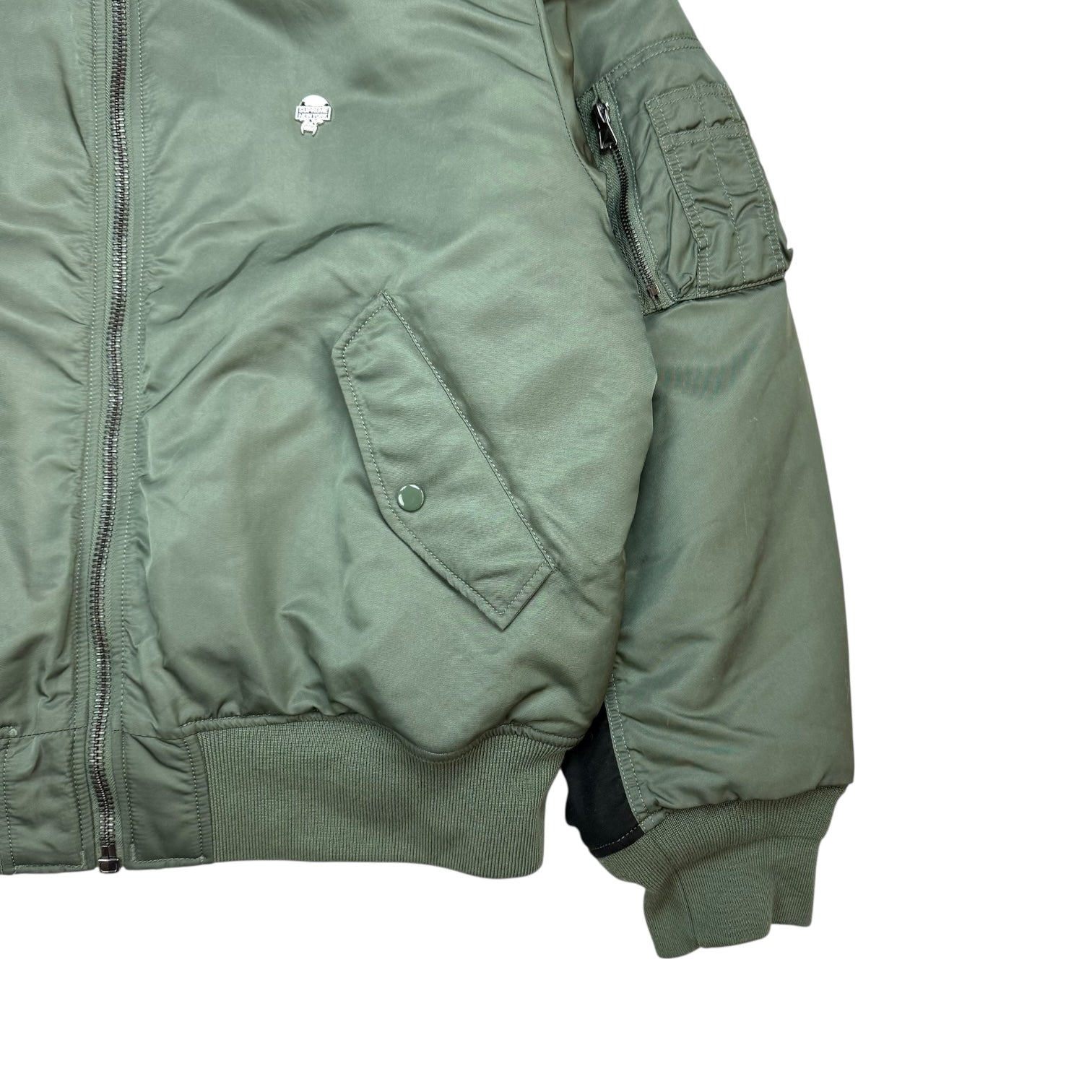Supreme x Bounty Hunter MA-1 Bomber Jacket Olive