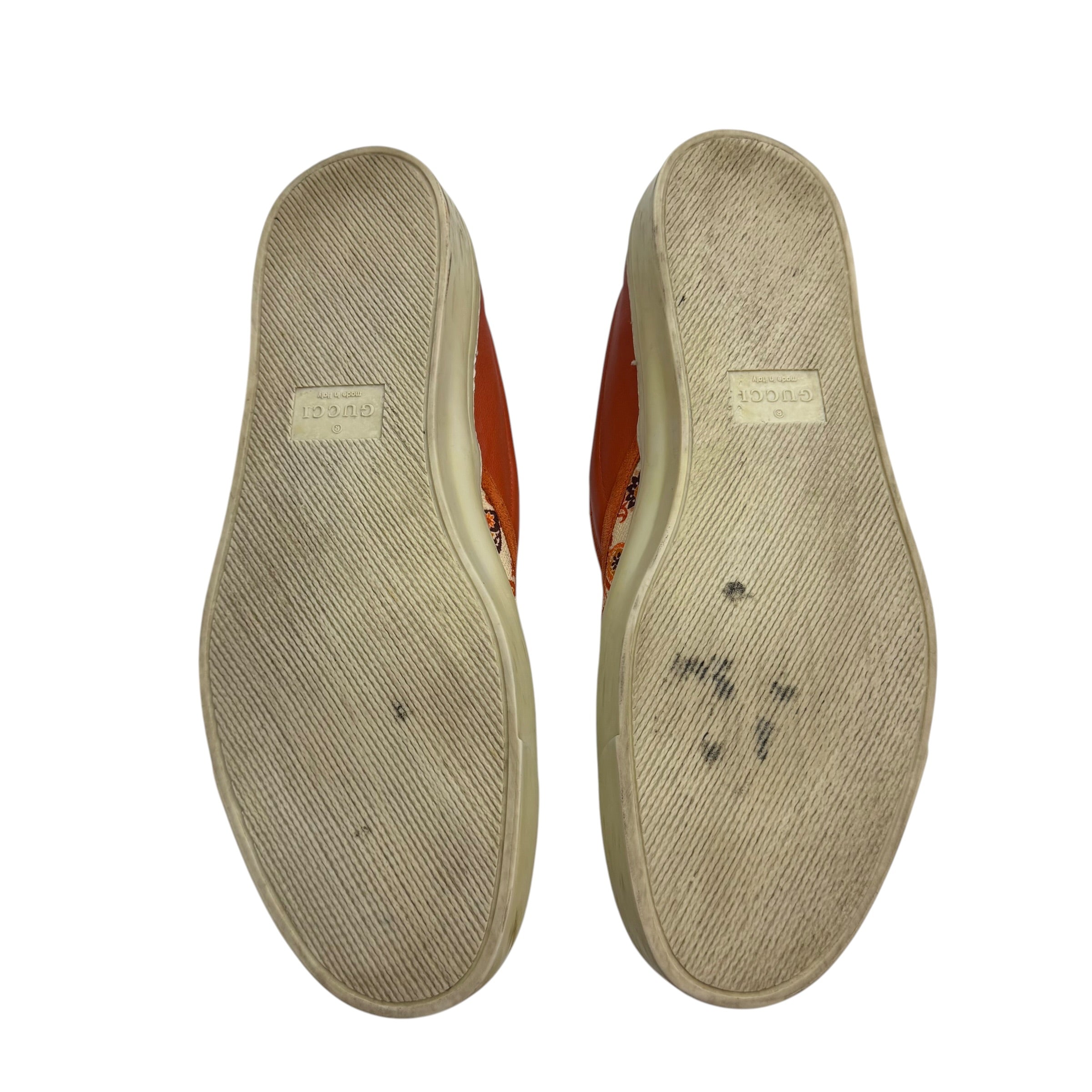 Gucci Paisley Slip On Orange (Used)