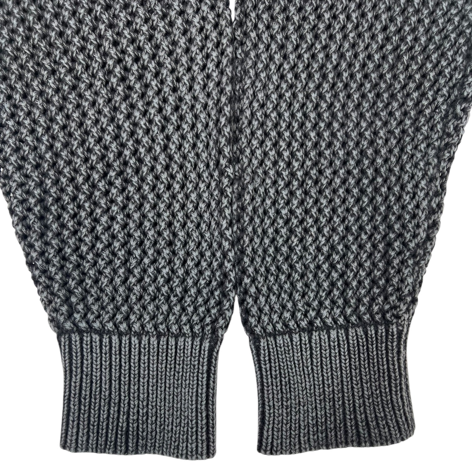 Stussy Pigment Dyed Loose Gauge Sweater Black