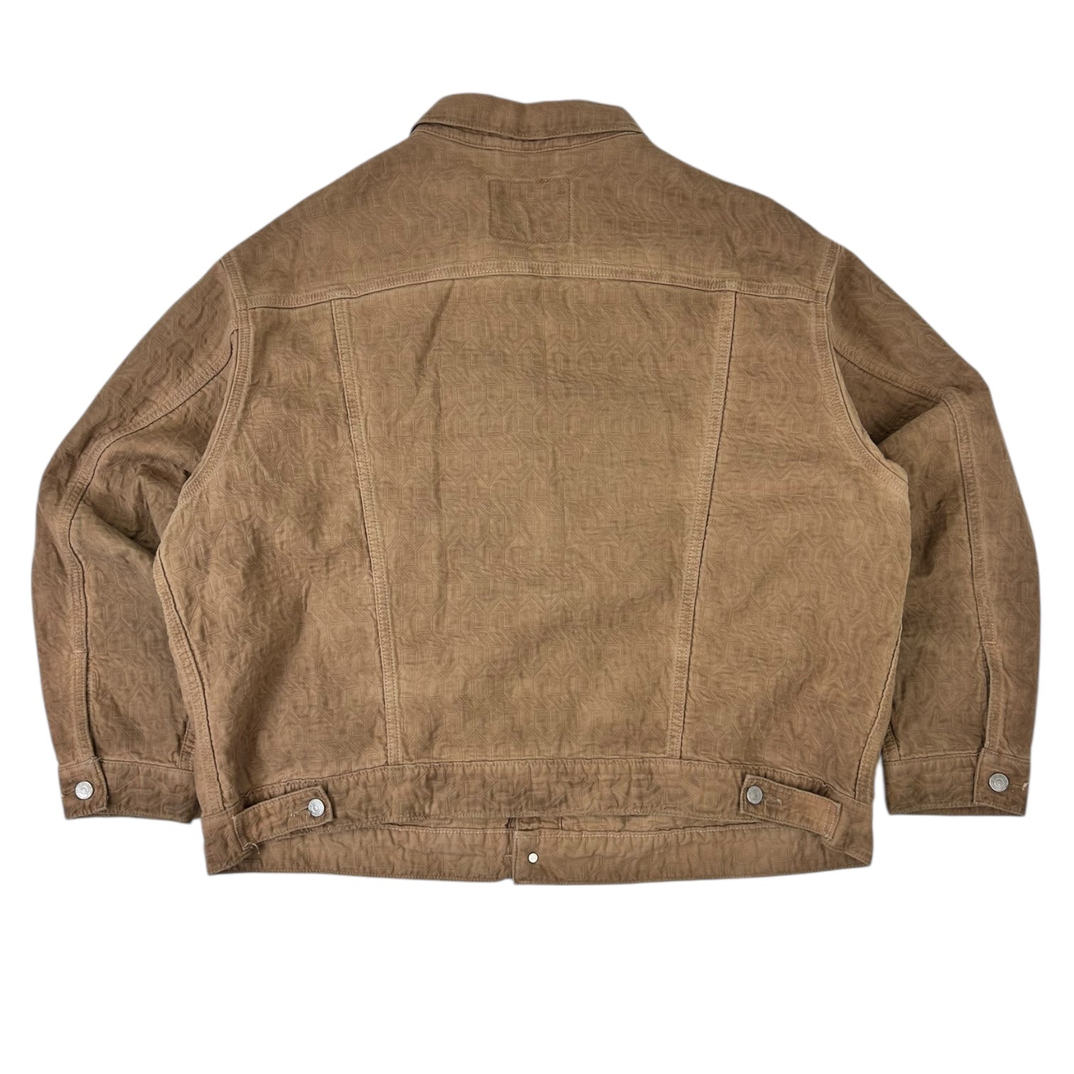 Stussy x Levi’s Jacquard Trucker Jacket Brown