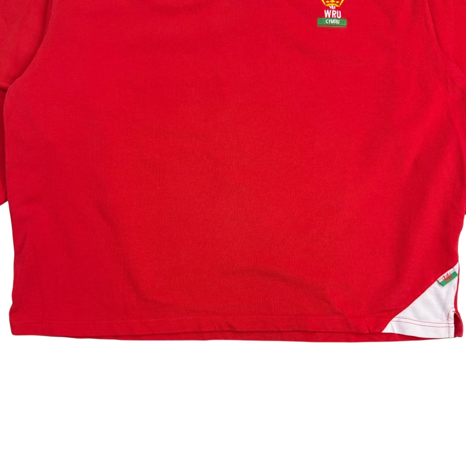 Vintage Reebok Wales Rugby Union Jersey Red
