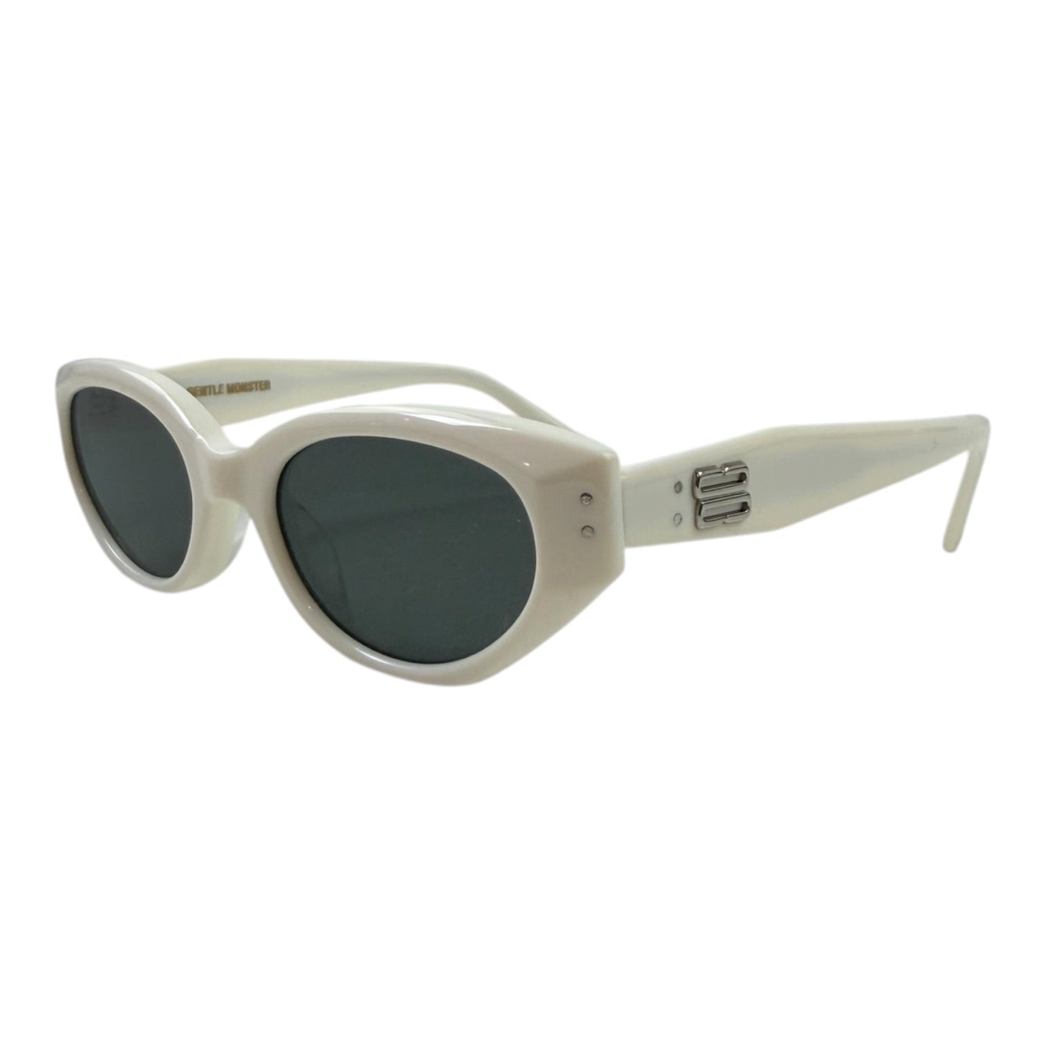 Gentle Monster Rococo W2 Sunglasses White