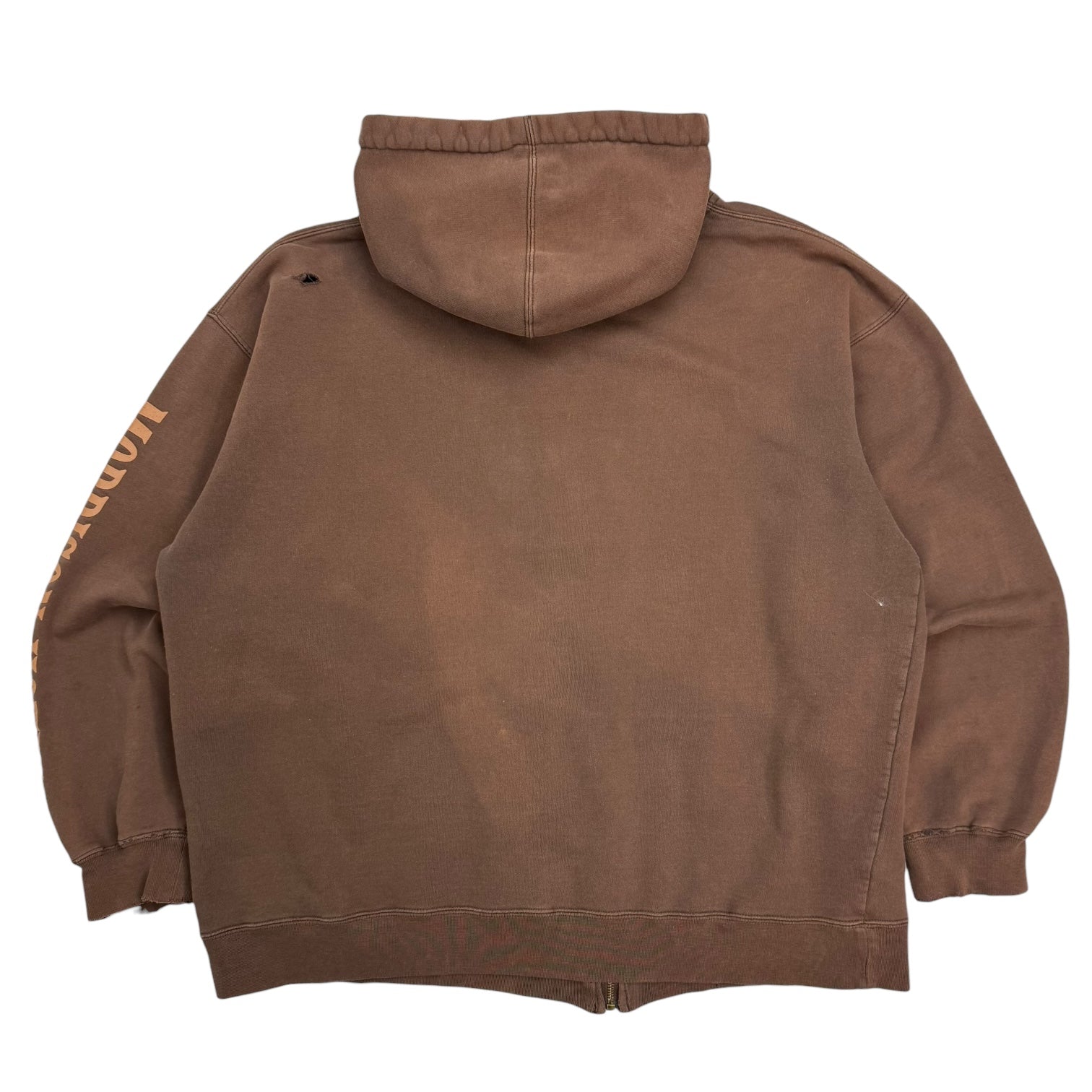 Vintage The Doors Morrison Hotel Zip Up Hoodie Brown