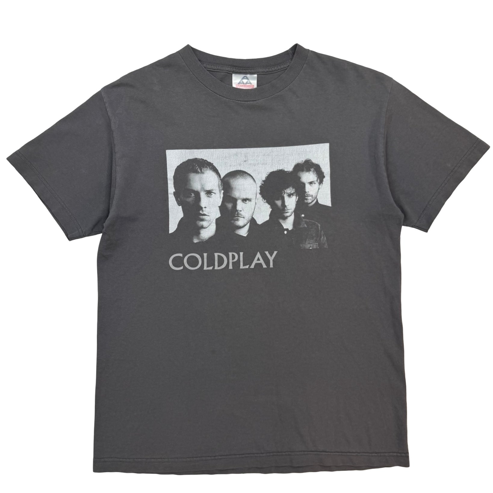 2003 Coldplay North America Tour Tee Grey