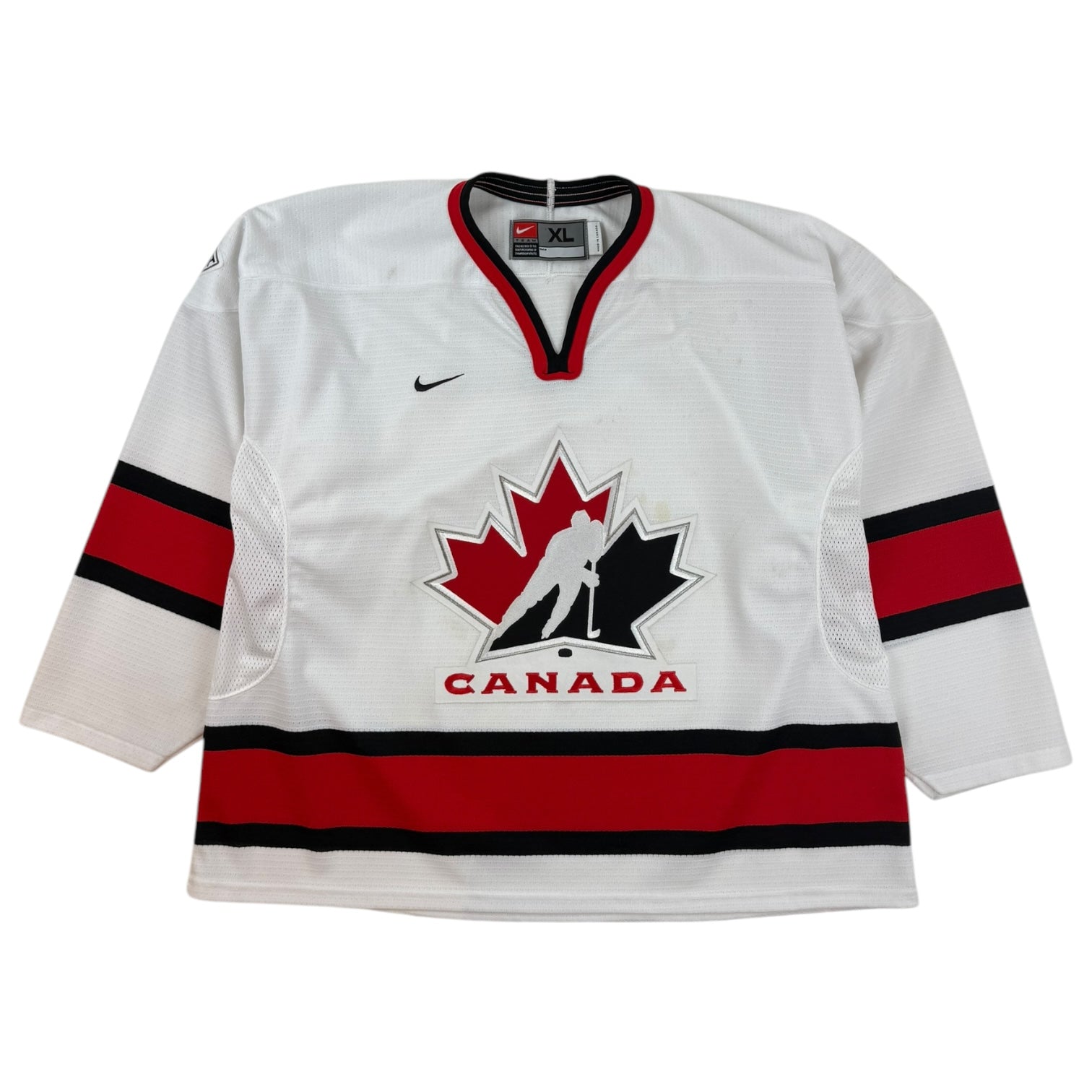 Vintage Nike Team Canada Hockey Jersey White