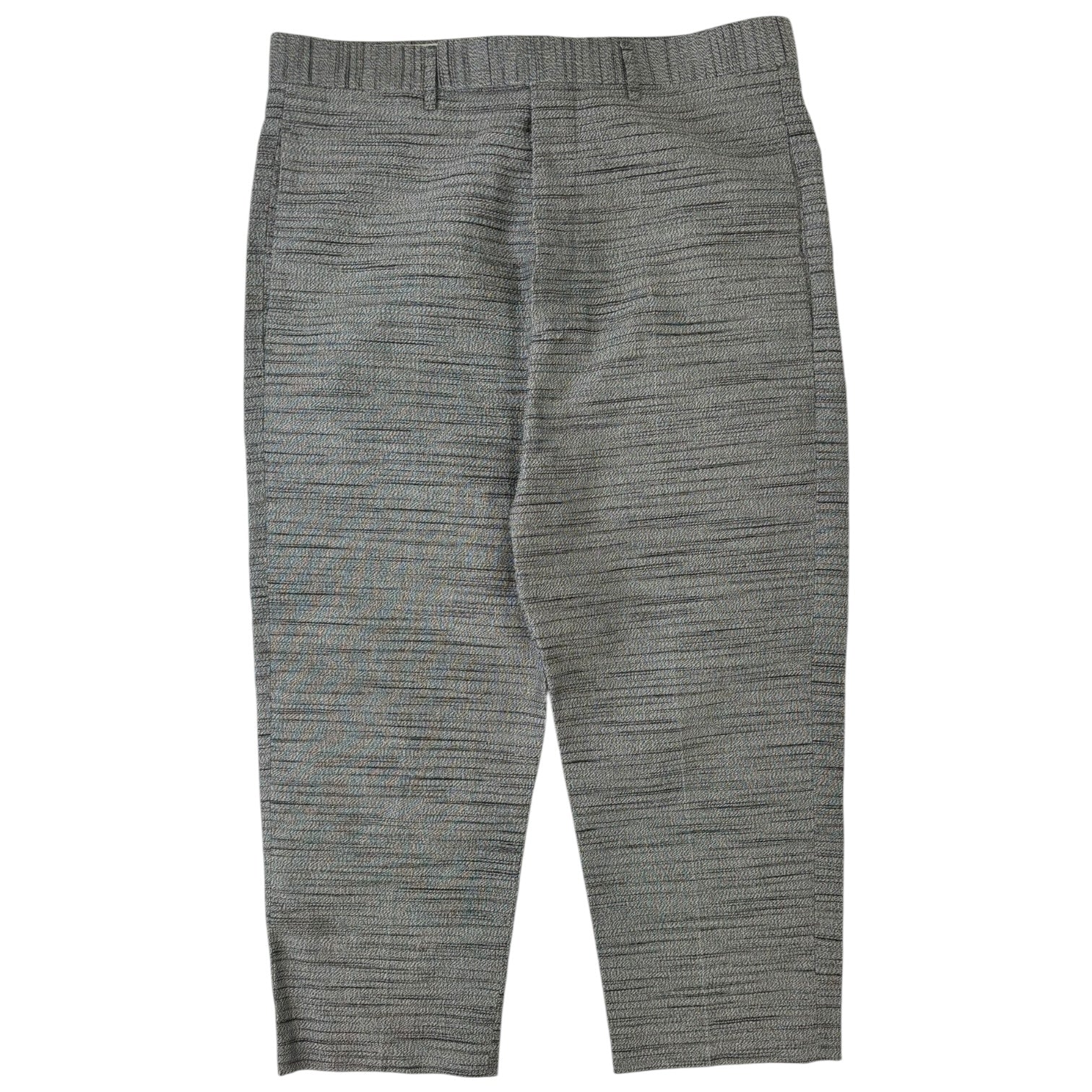 Rick Owens Mainline Queen SS19 Cropped Astaire Trouser Black/Milk